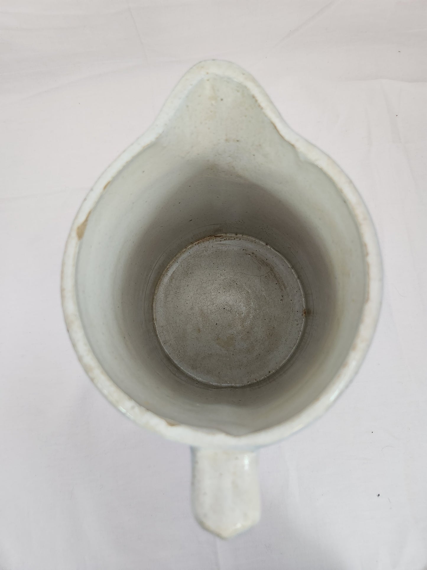 Good Fortune Salt Glazed Stoneware Pitcher
