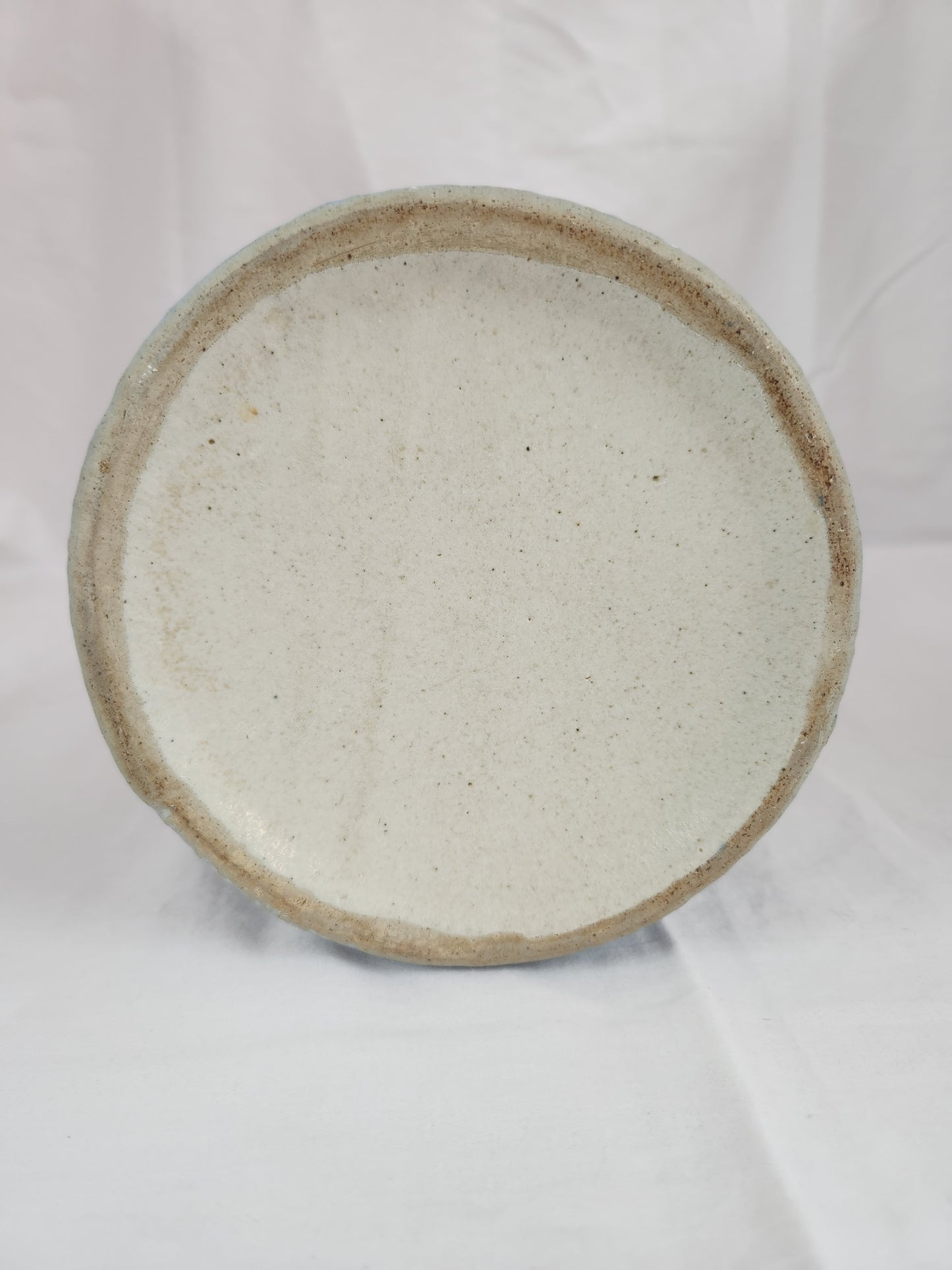 Good Fortune Salt Glazed Stoneware Pitcher