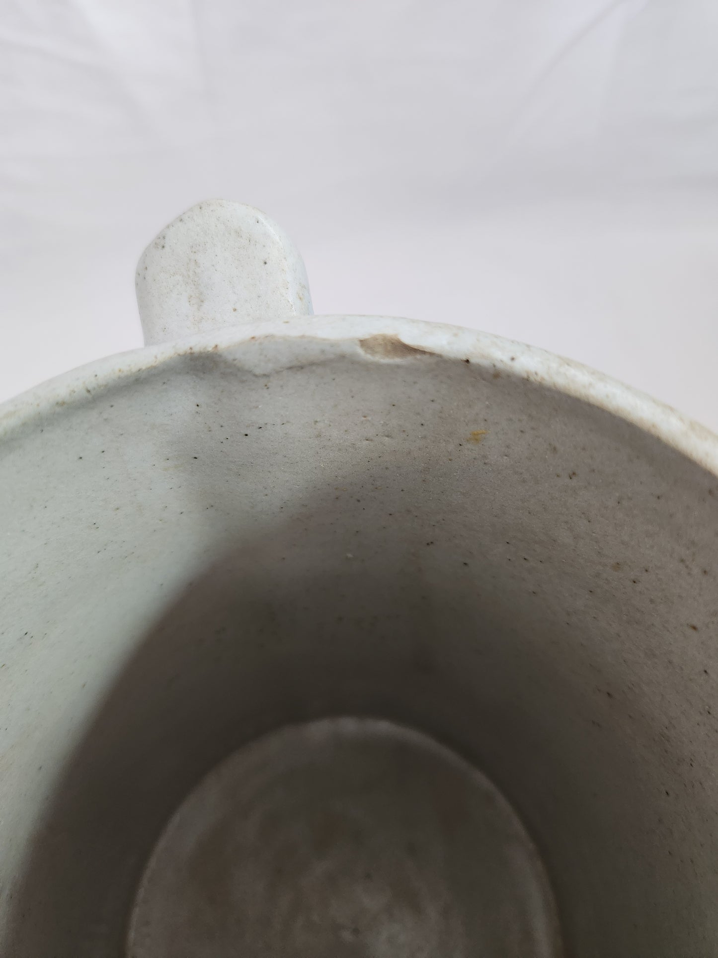 Good Fortune Salt Glazed Stoneware Pitcher