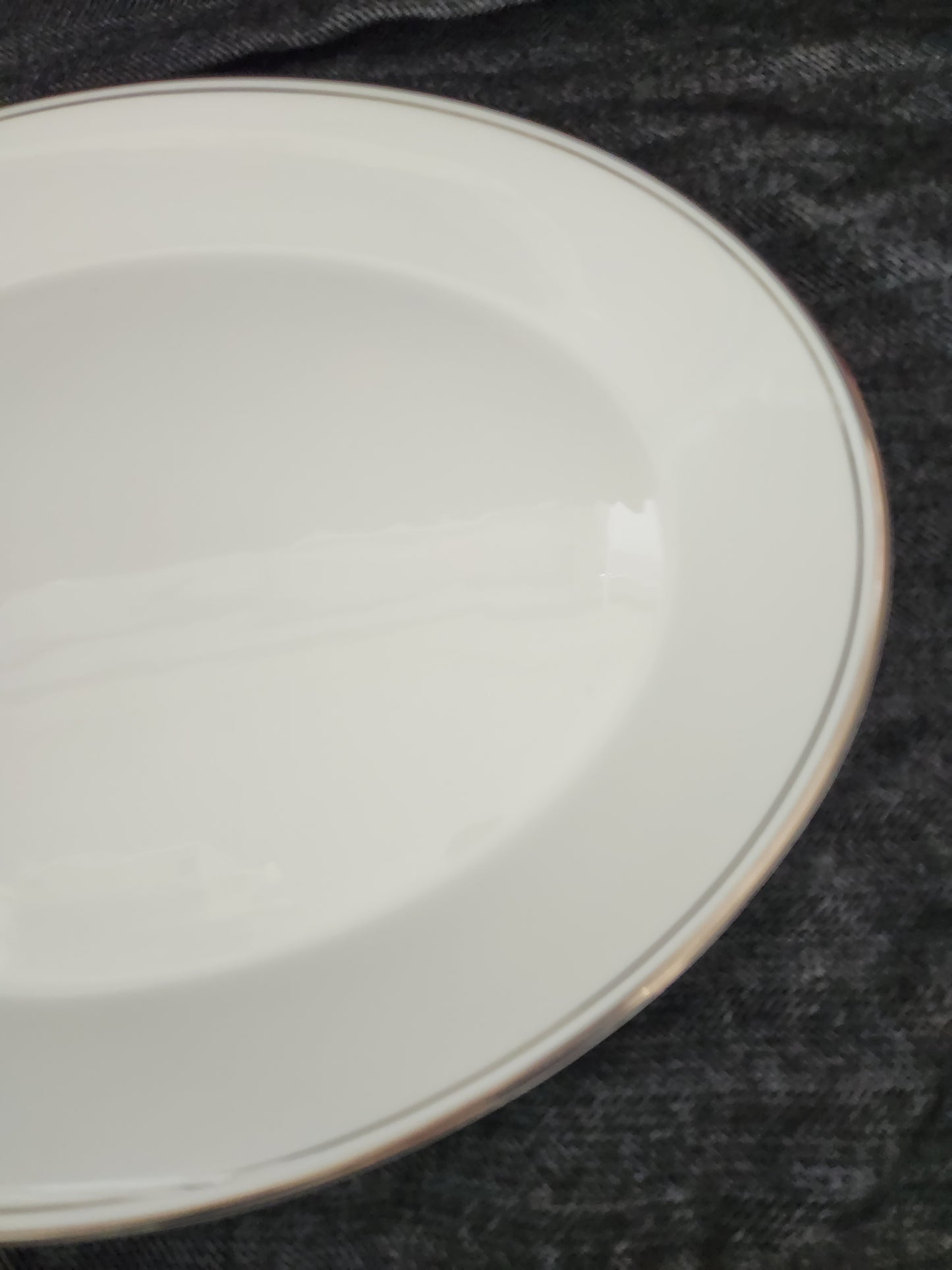 Concord Platinum 16" Oval Serving Platter by Royal Doulton - #H5048