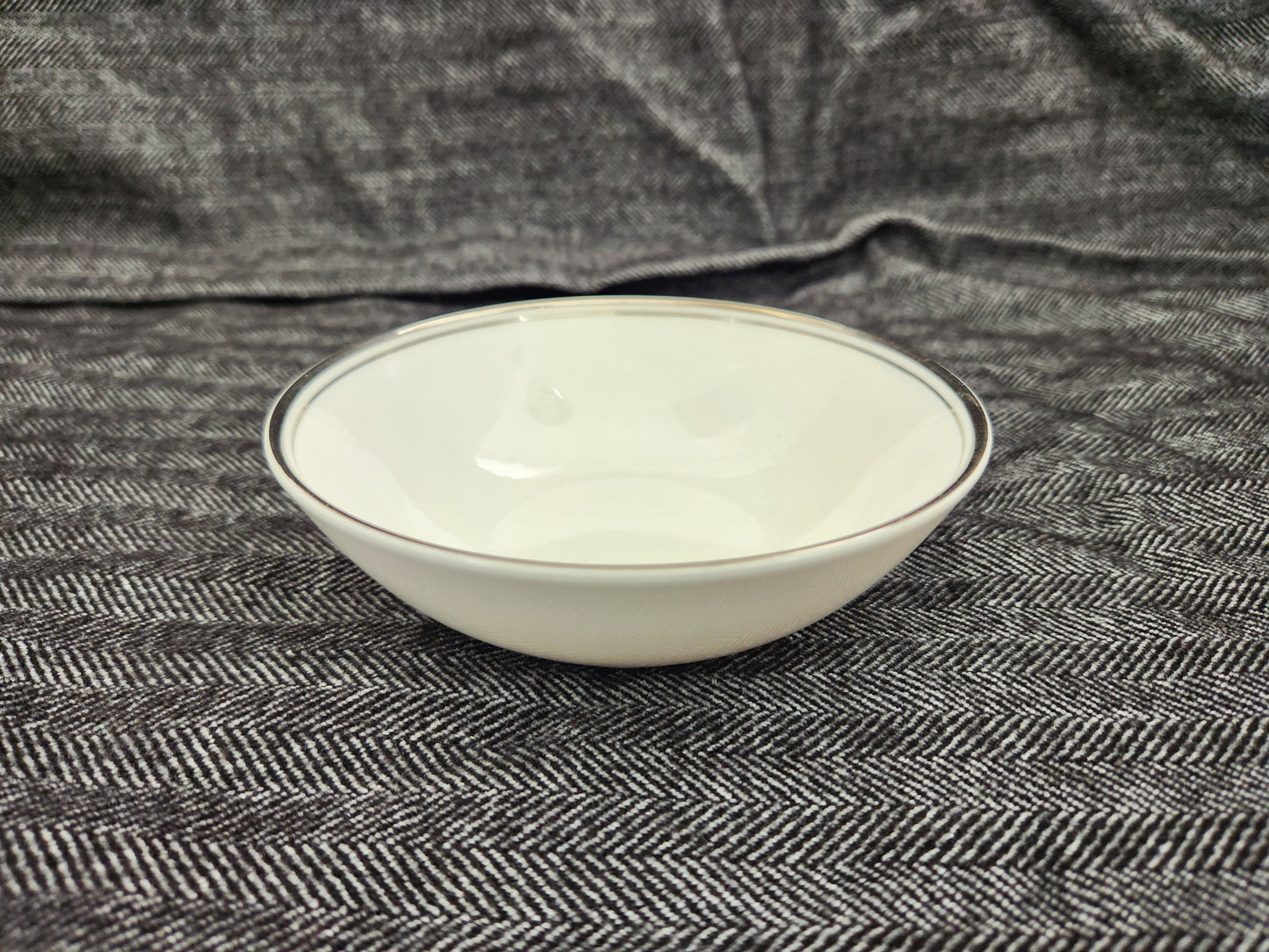 Concord Platinum Fruit/Dessert Bowl by Royal Doulton - #H5048