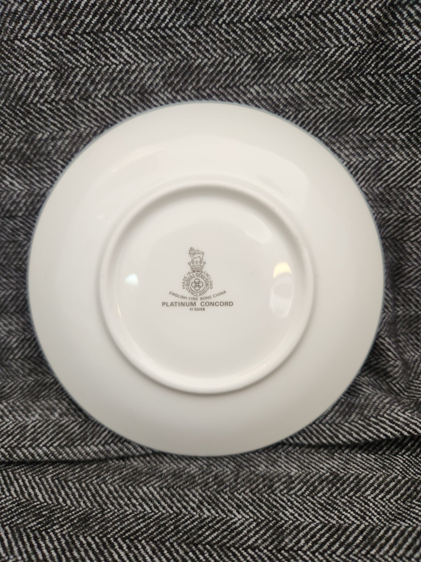 Concord Platinum 5-5/8" Saucer by Royal Doulton - #H5048