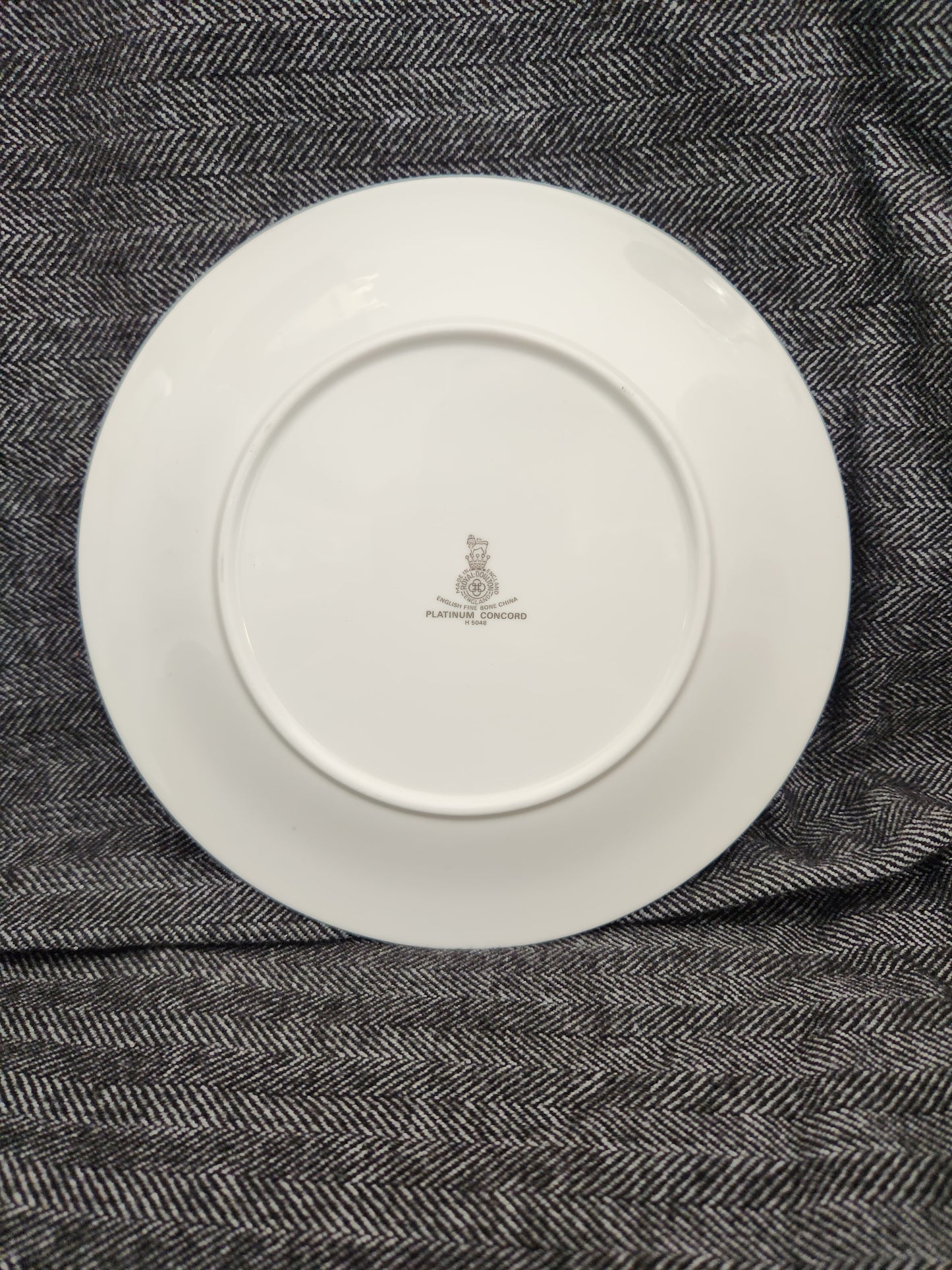 Concord Platinum 8" Salad Plate by Royal Doulton - #H5048