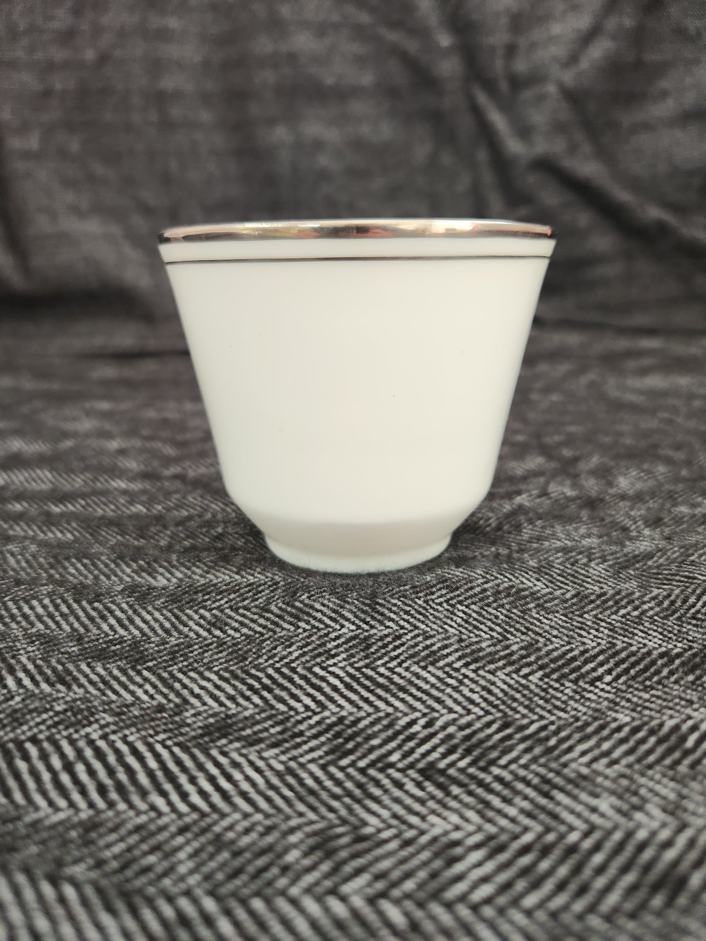 Concord Platinum Flat Cup by Royal Doulton - #H5048