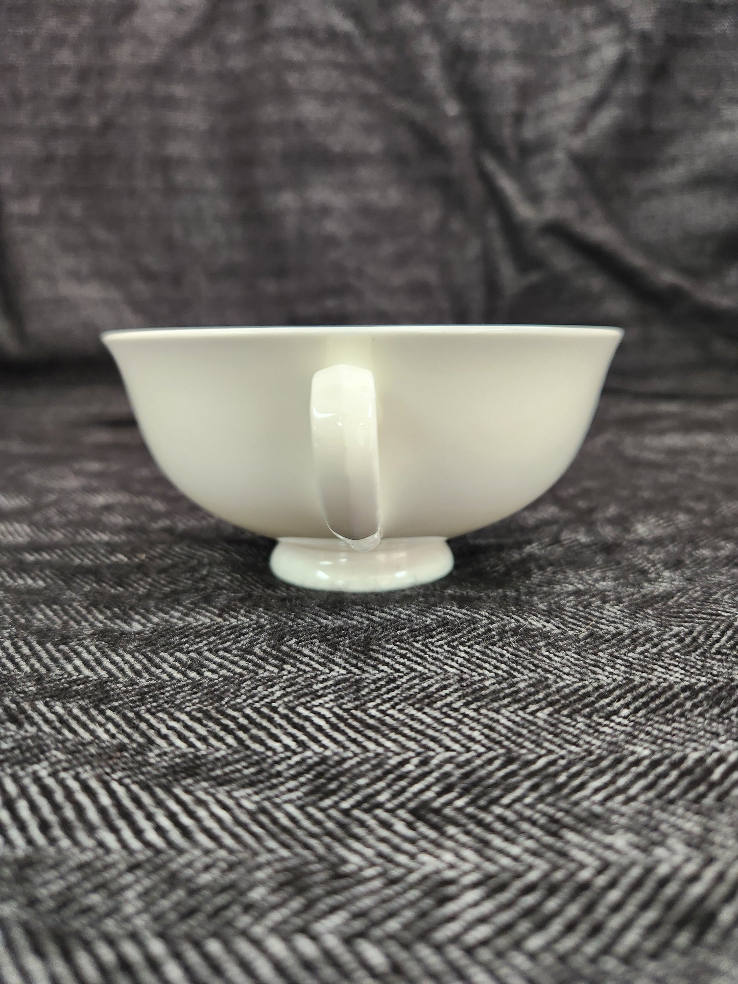 Concord Platinum Footed Cream Soup Bowl by Royal Doulton - #H5048