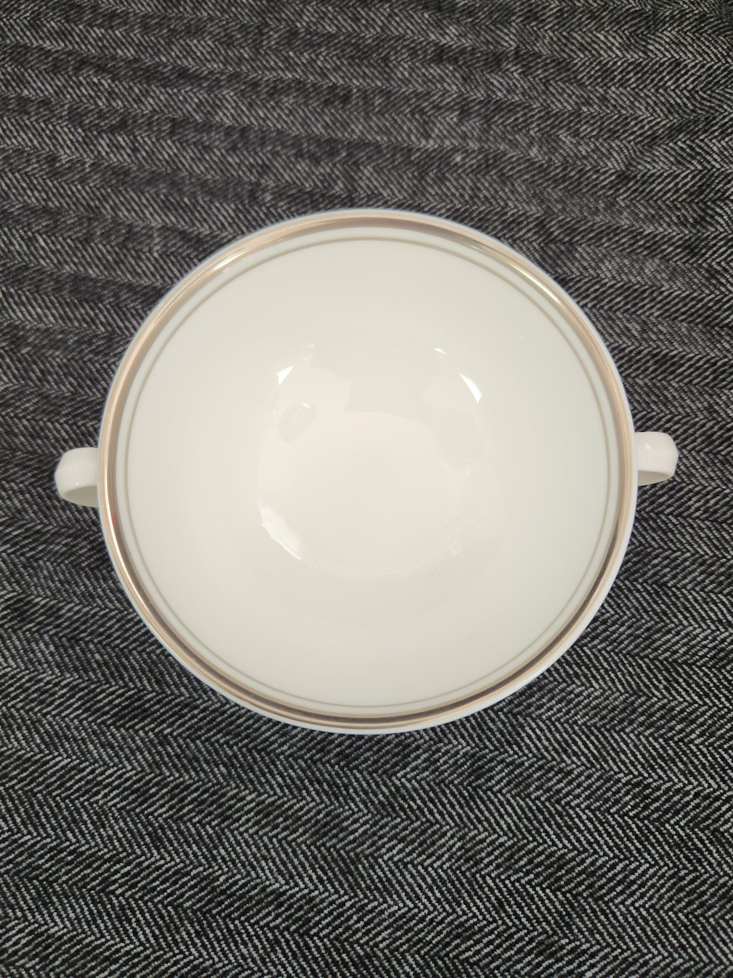 Concord Platinum Footed Cream Soup Bowl by Royal Doulton - #H5048