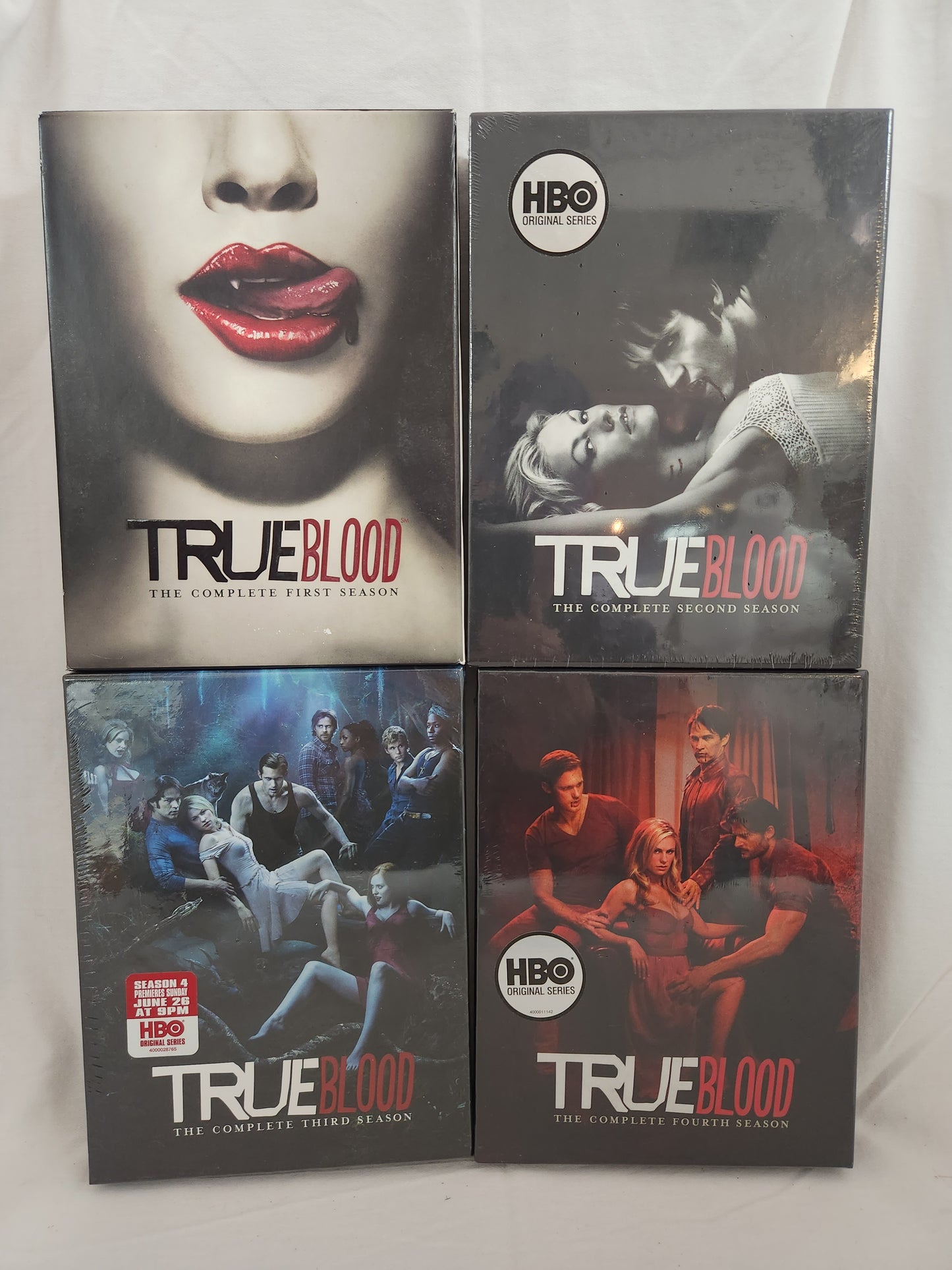 HBO's - True Blood - Seasons 1-4 DVDs