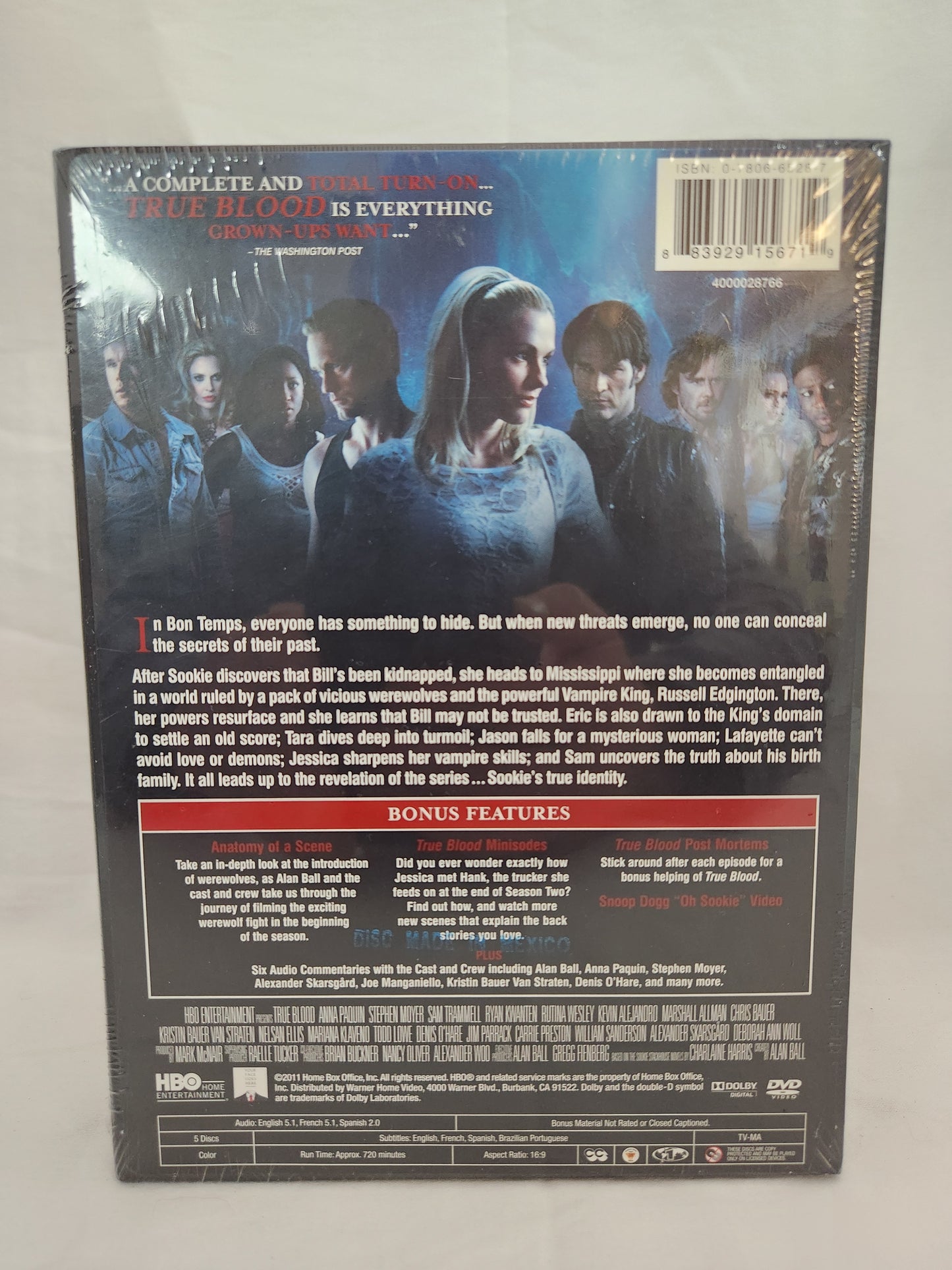 HBO's - True Blood - Seasons 1-4 DVDs