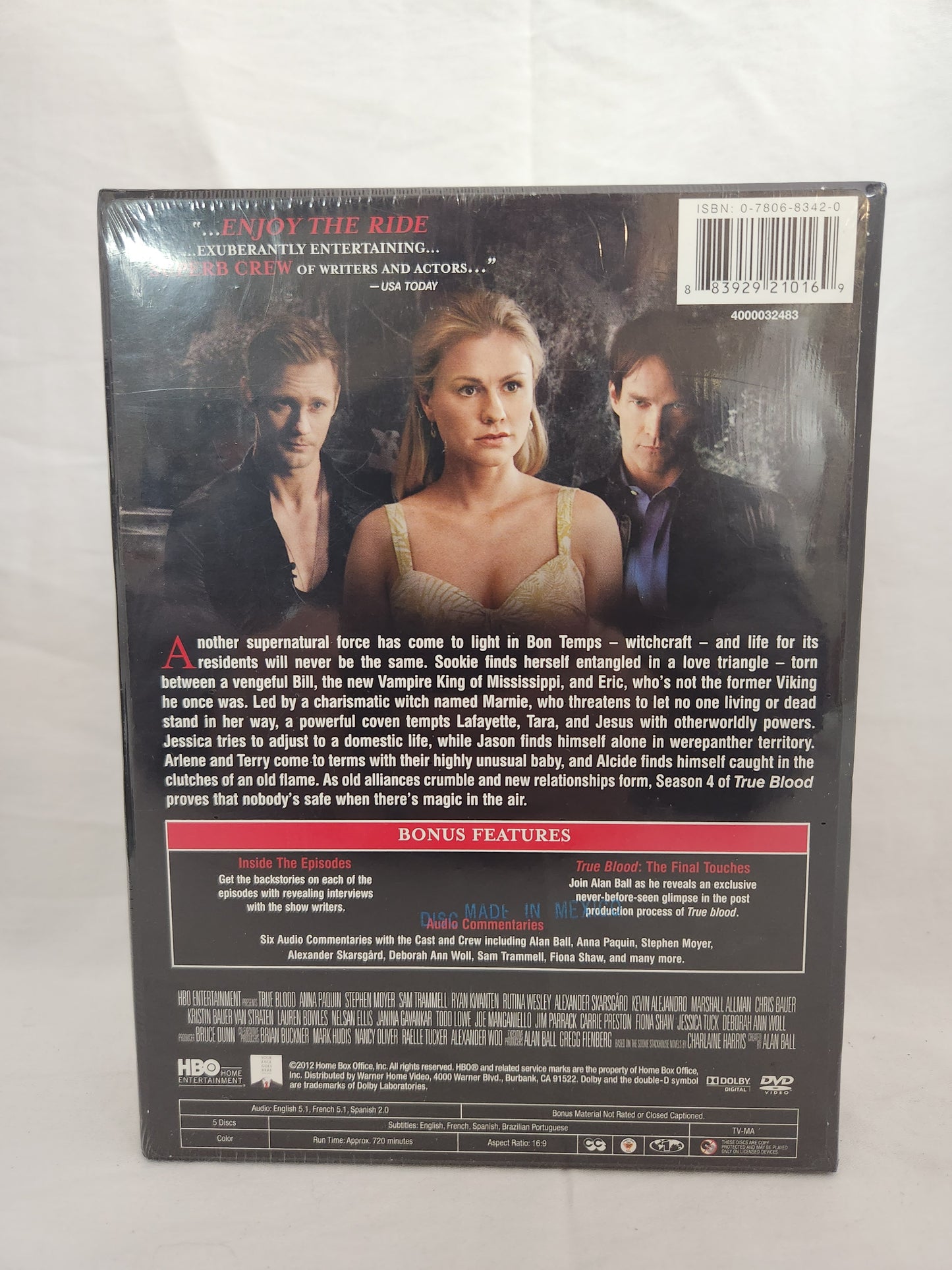 HBO's - True Blood - Seasons 1-4 DVDs