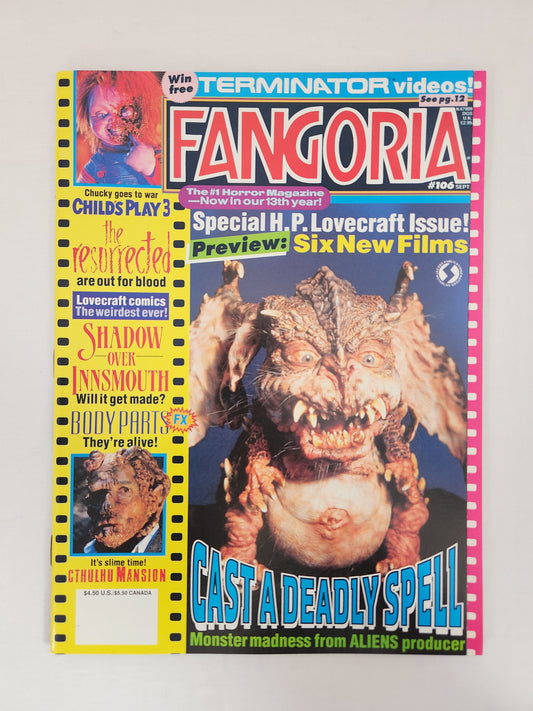 1991 Fangoria Magazine #106