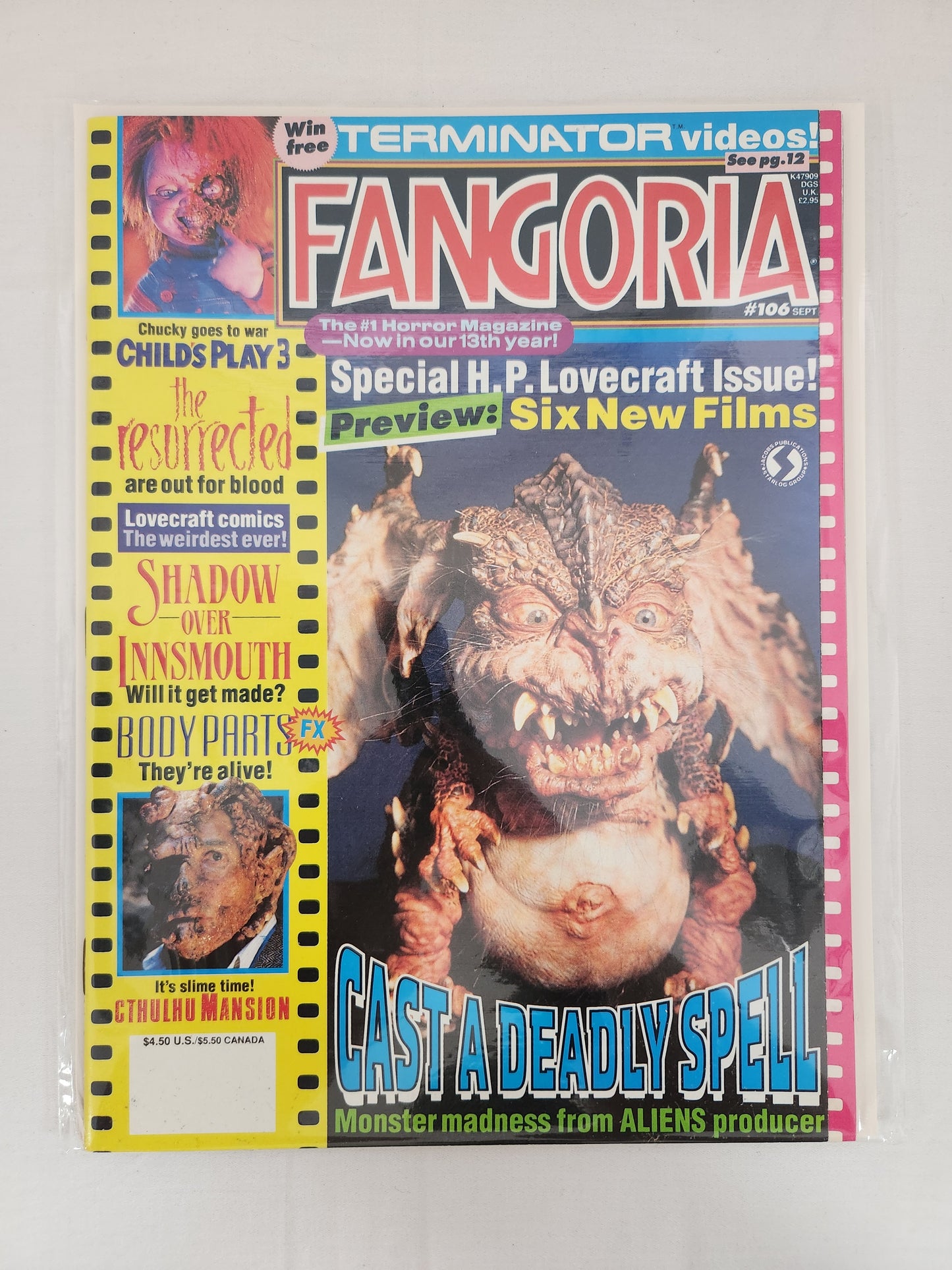 1991 Fangoria Magazine #106