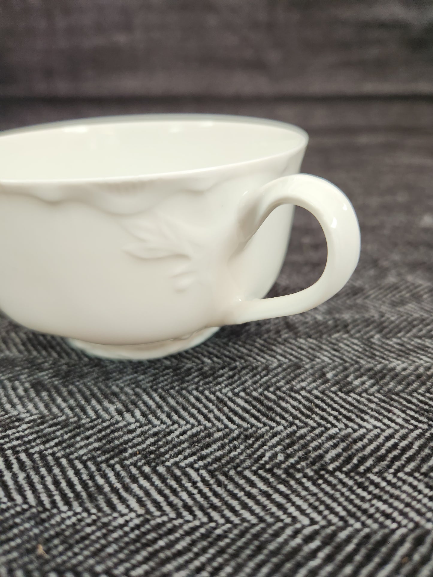 Haviland Ranson Flat Cup & Saucer Set