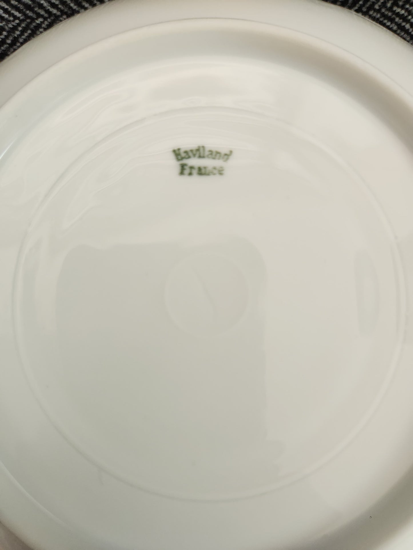 Haviland Ranson Flat Cup & Saucer Set