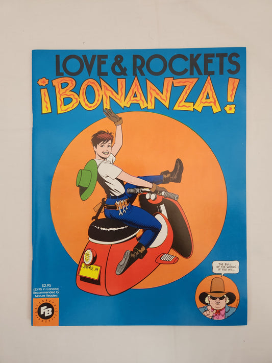 1989 - Love Rockets "I Bonanza" Comic Book #1