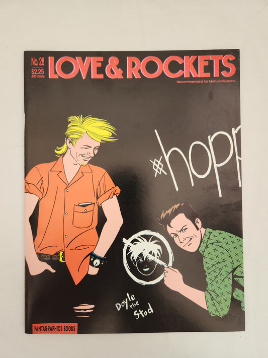 1988 - Love & Rockets Comic Book #28 by Fantagraphics Books