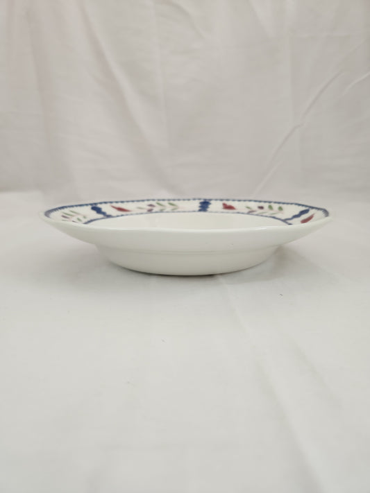 Adams Lancaster 7-3/4" Ironstone Rimmed Soup Bowl