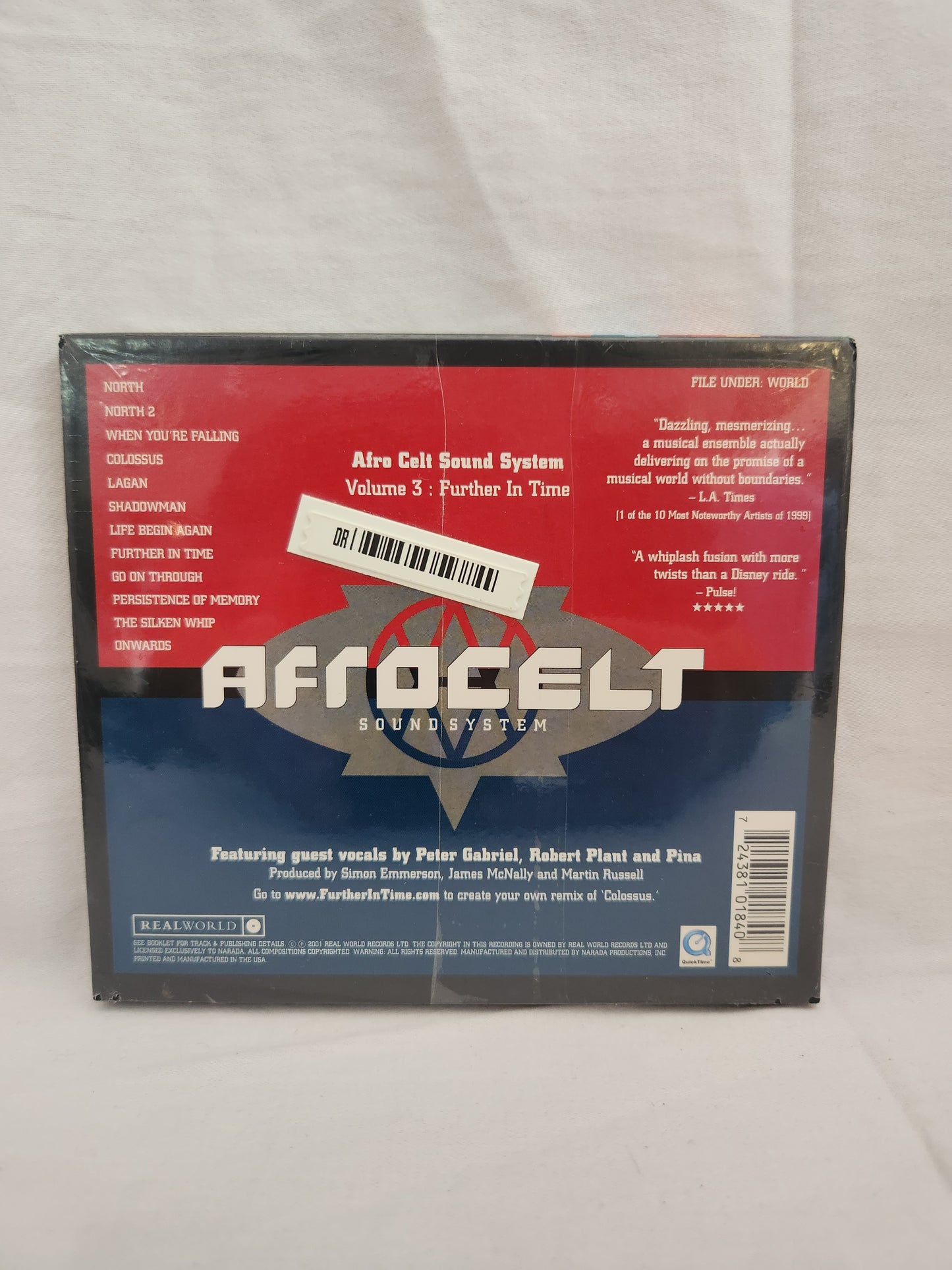 Afro Celt Sound System 2-CD Set (Factory Sealed)