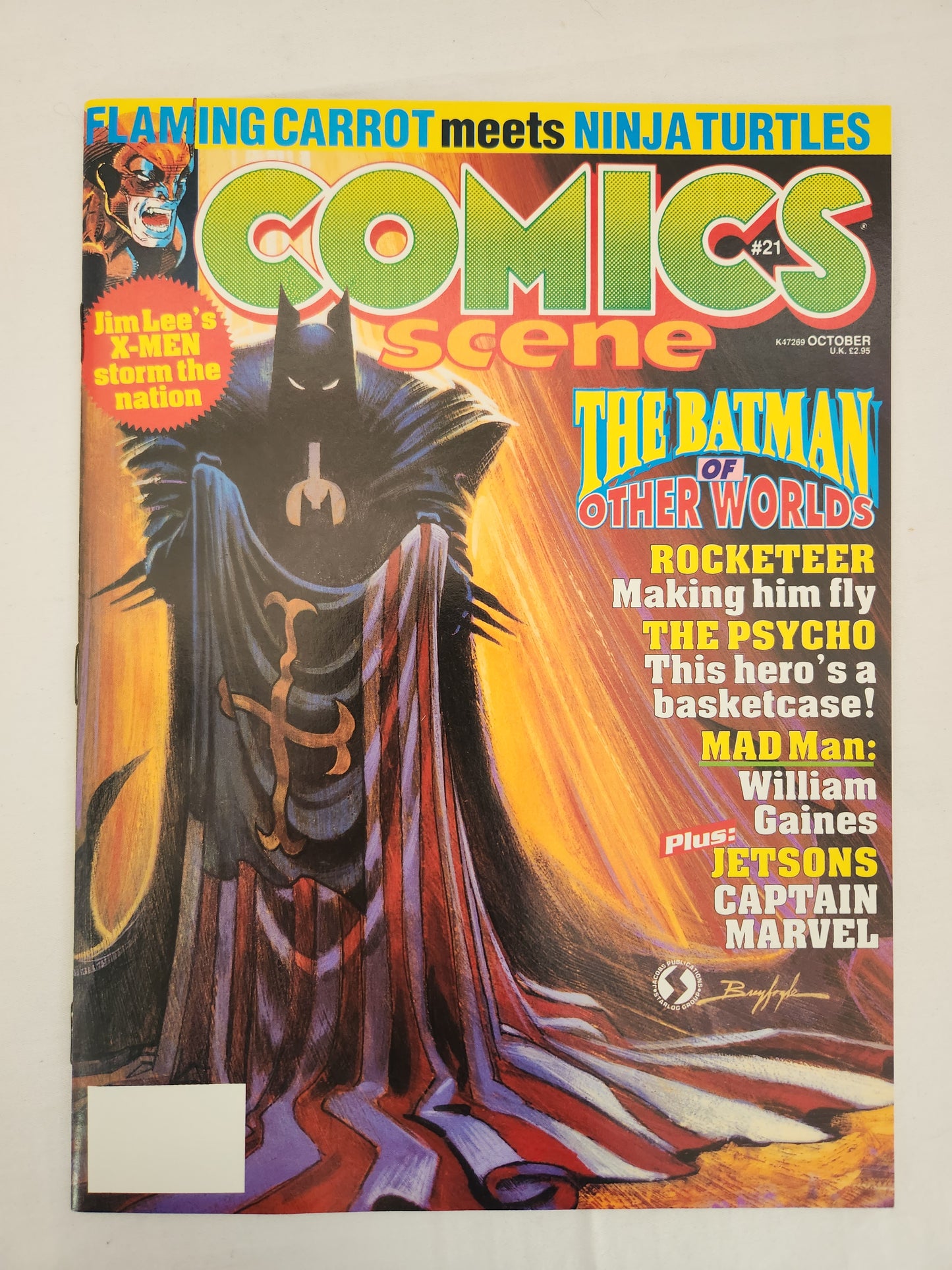 Comics Scene Magazine #18, 19 & 21 - VF+ Condition