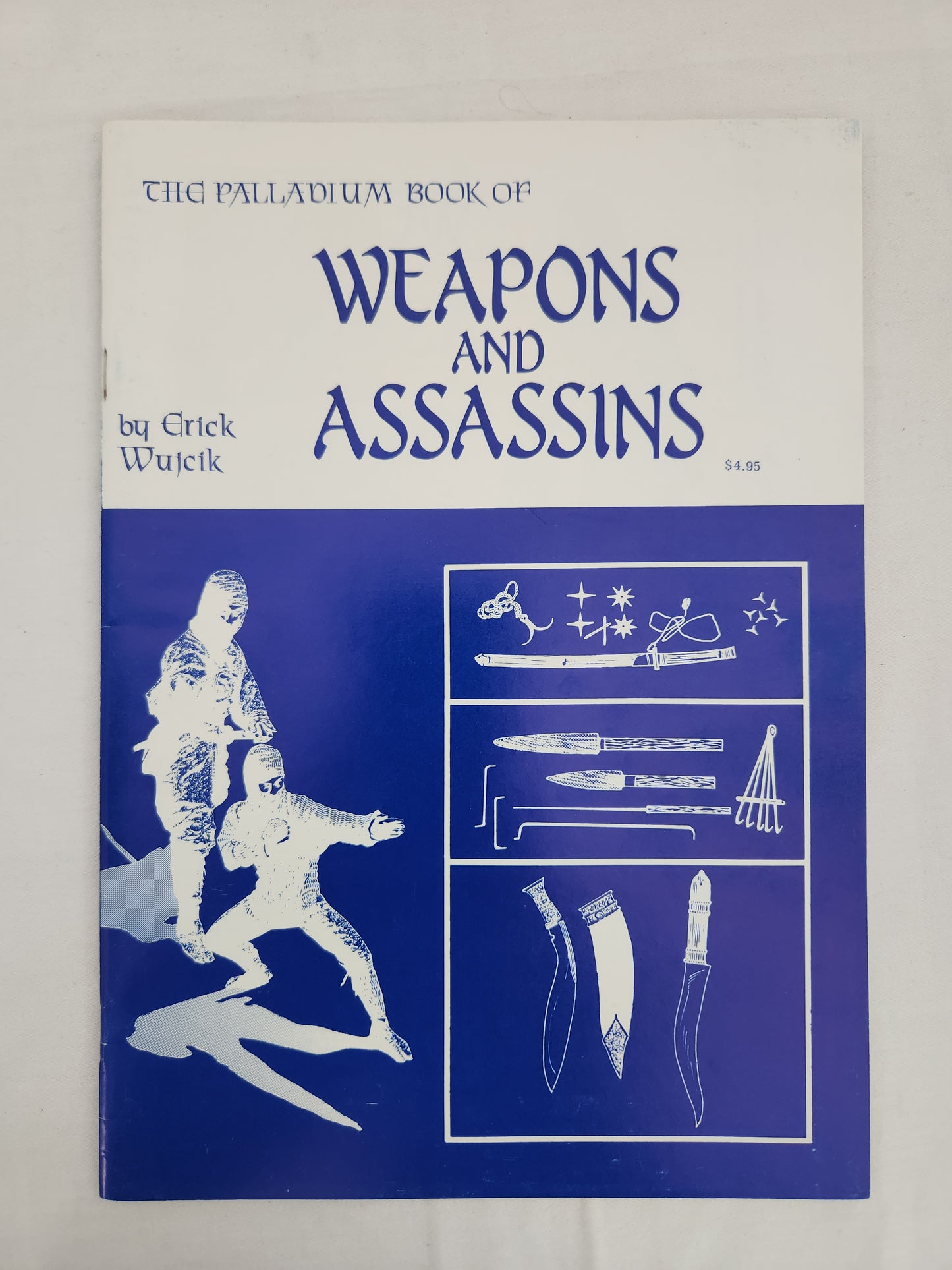 1983 The Palladium Book of Weapons and Assassins by Erik Wujcik