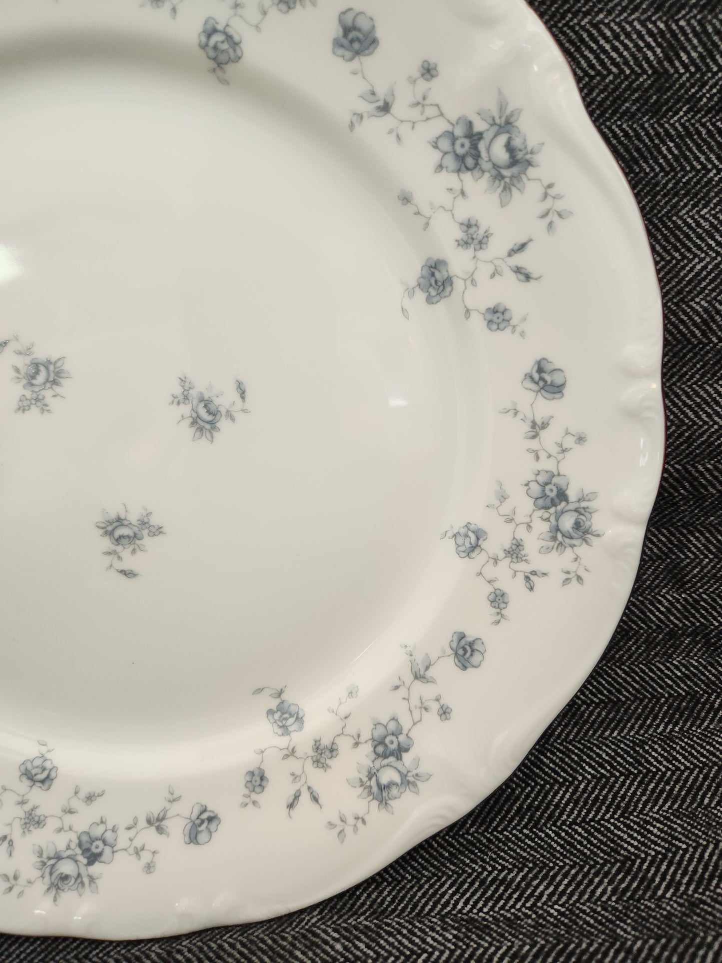 Blue Garland by JOHANN HAVILAND Dinner Plate (Bavaria Backstamp)