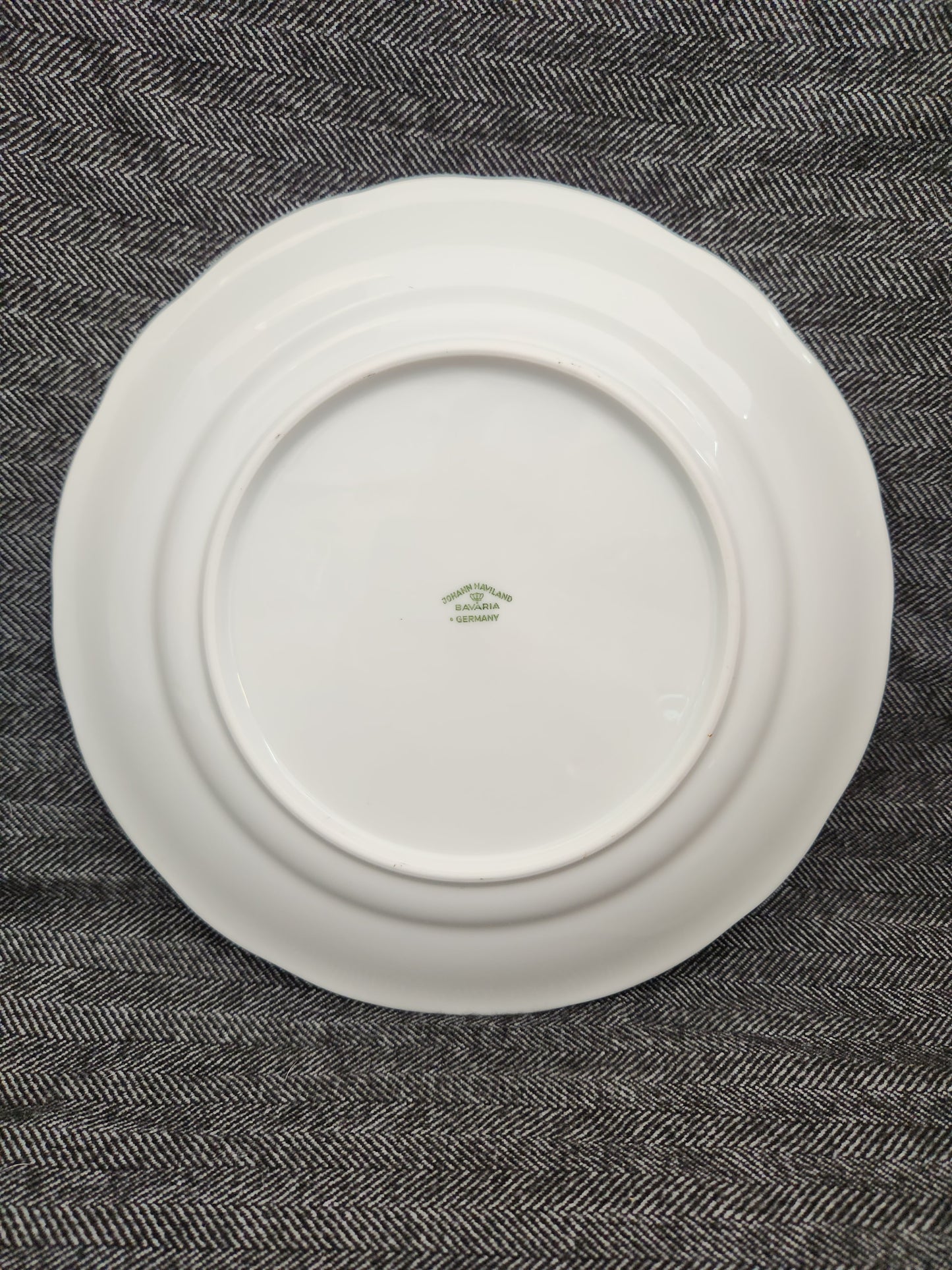 Blue Garland by JOHANN HAVILAND Dinner Plate (Bavaria Backstamp)