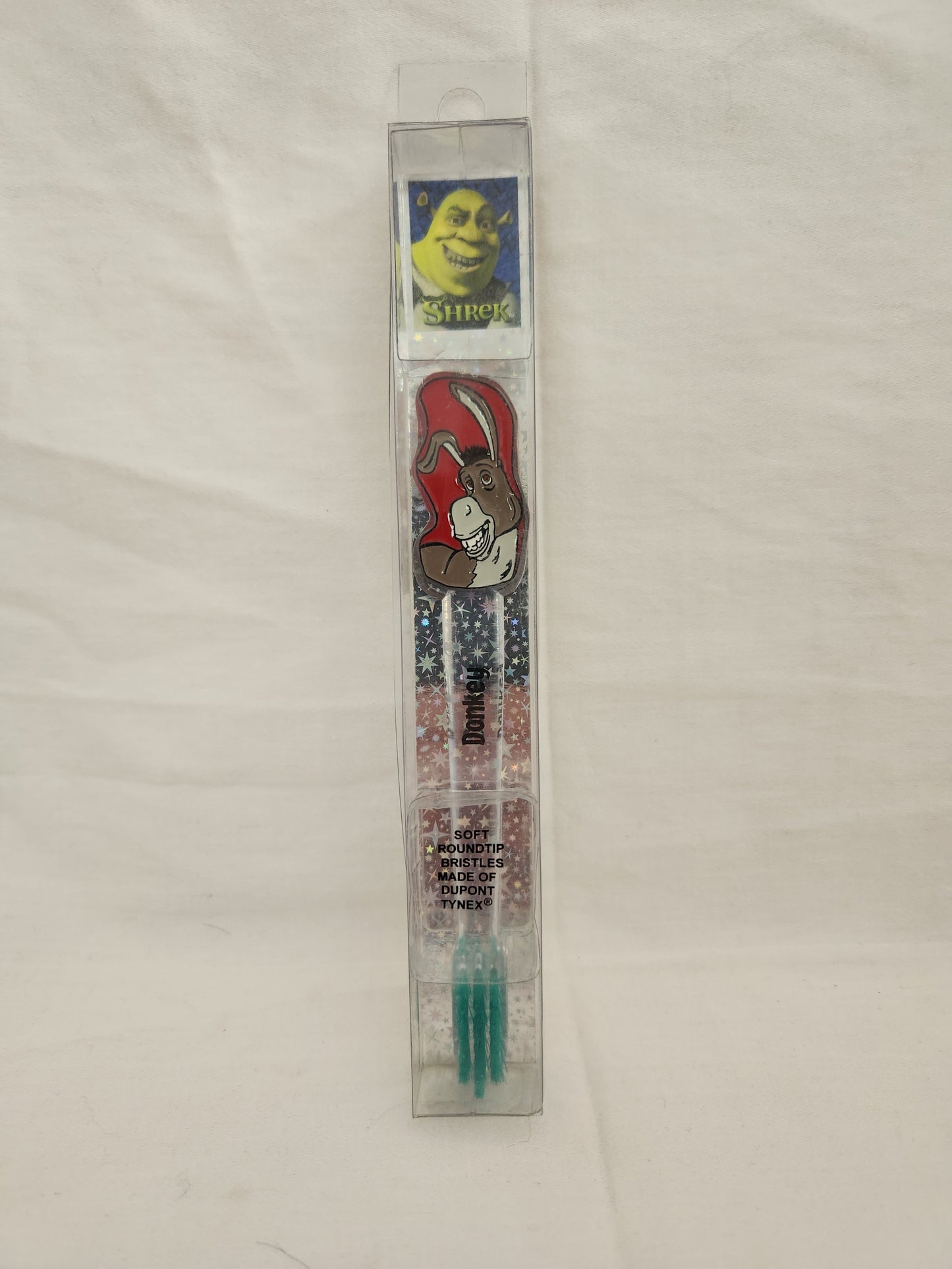 2001 - World Trend kid's Shrek "Donkey" 5-3/4" Toothbrush #39090