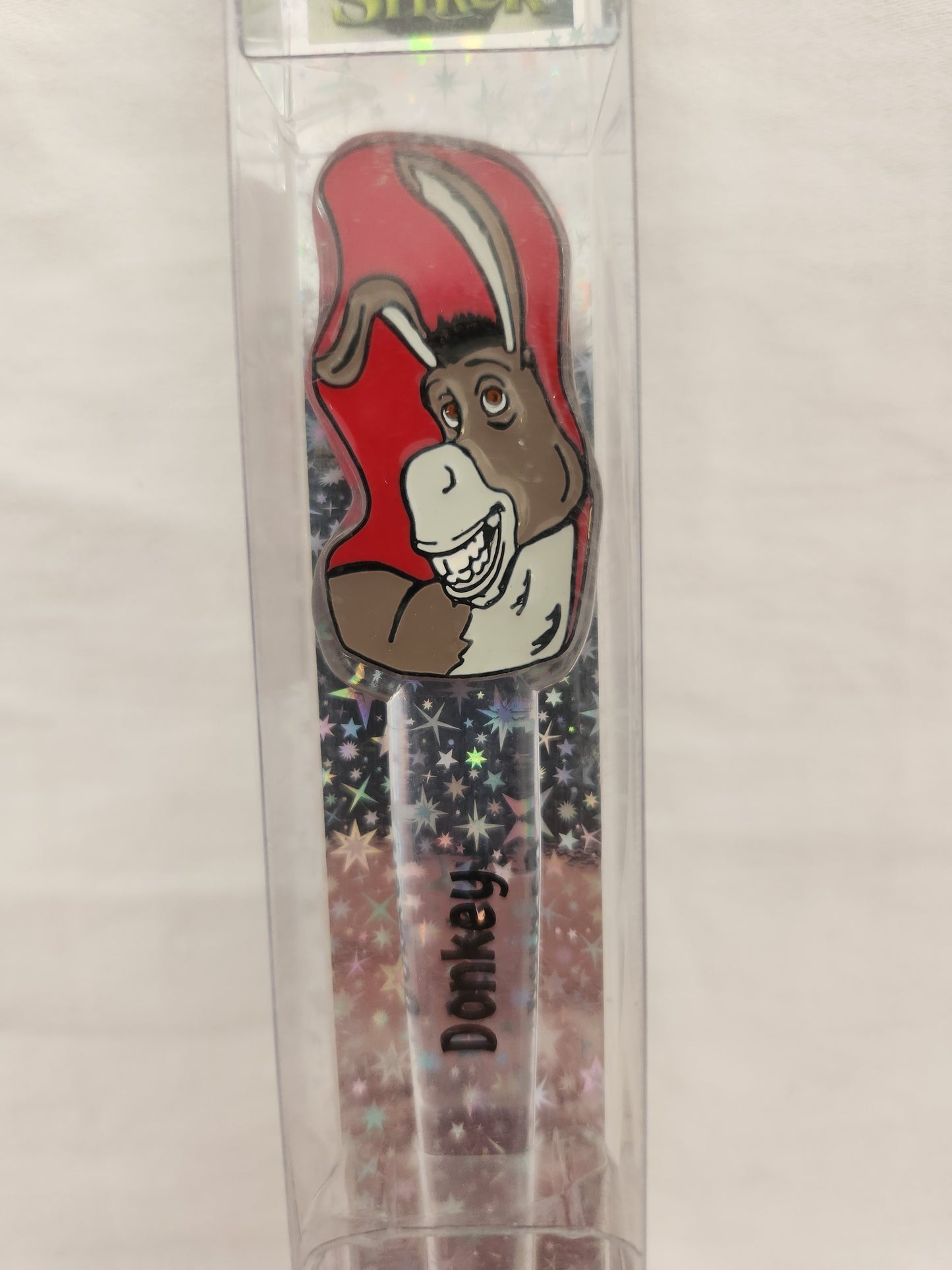 2001 - World Trend kid's Shrek "Donkey" 5-3/4" Toothbrush #39090