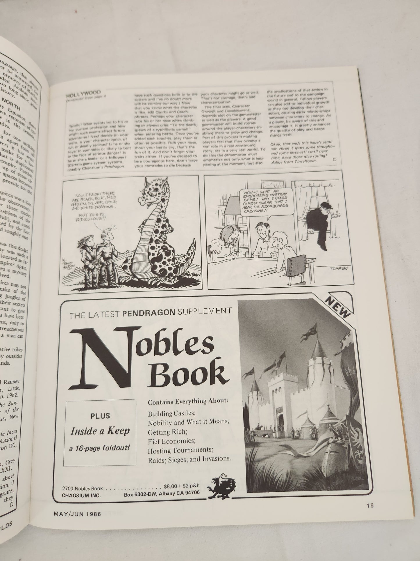 1986 - Different Worlds Magazine Issue # 42 - VG