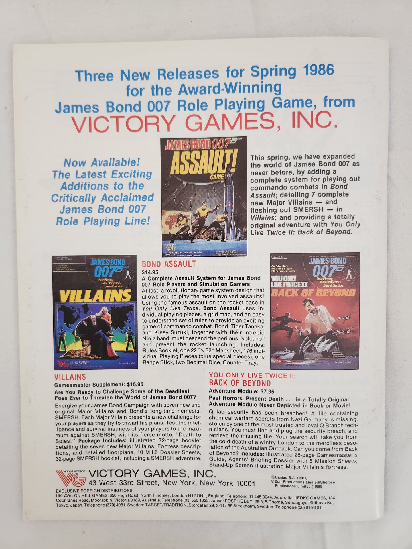 1986 - Different Worlds Magazine Issue # 42 - VG