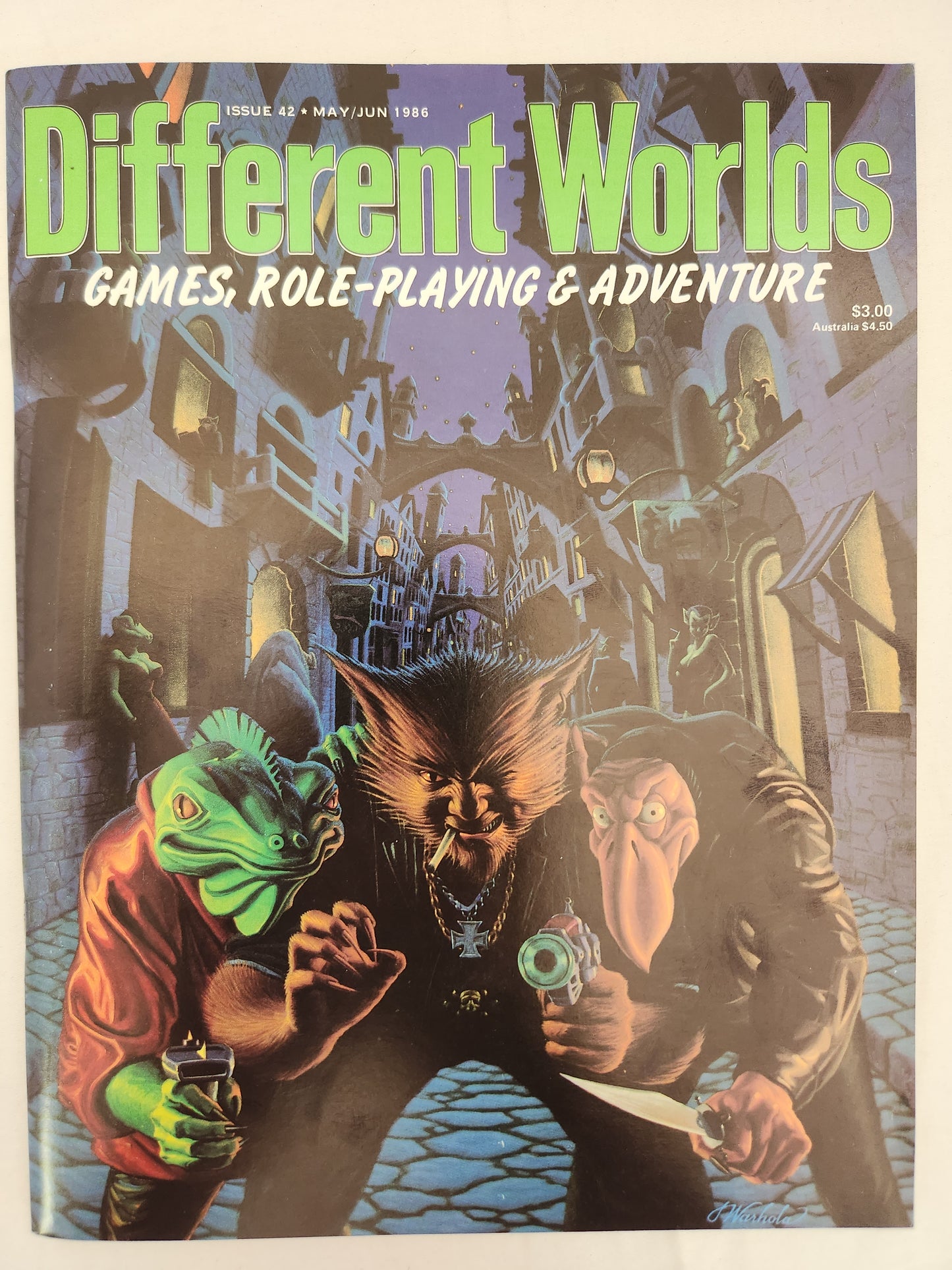 1986 - Different Worlds Magazine Issue # 42 - VG