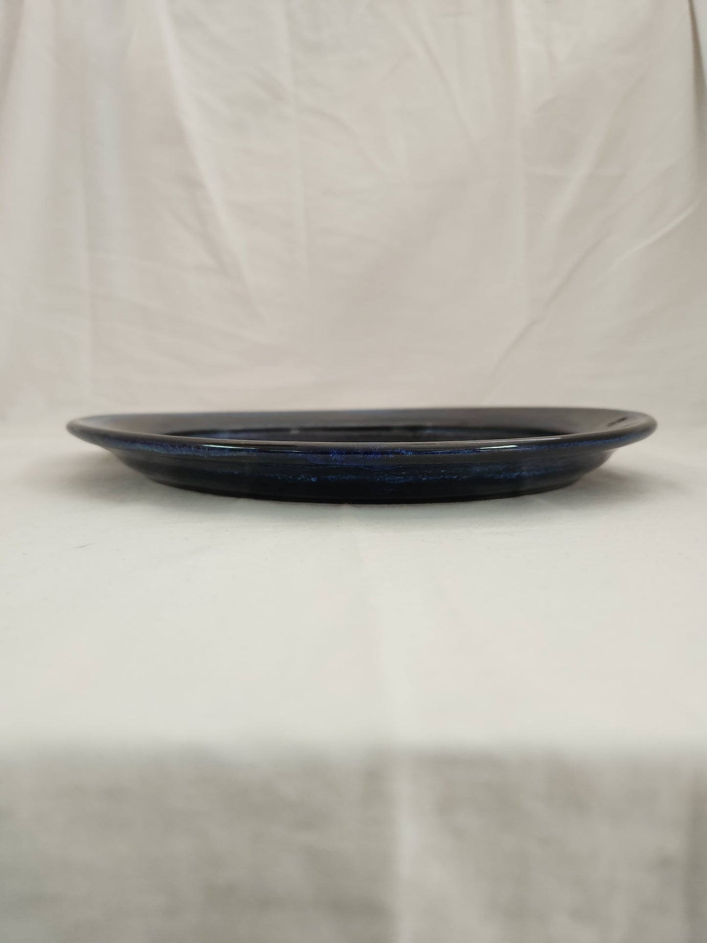 Althea's Pottery of Charlotte N.C. Blue Dinner Plate