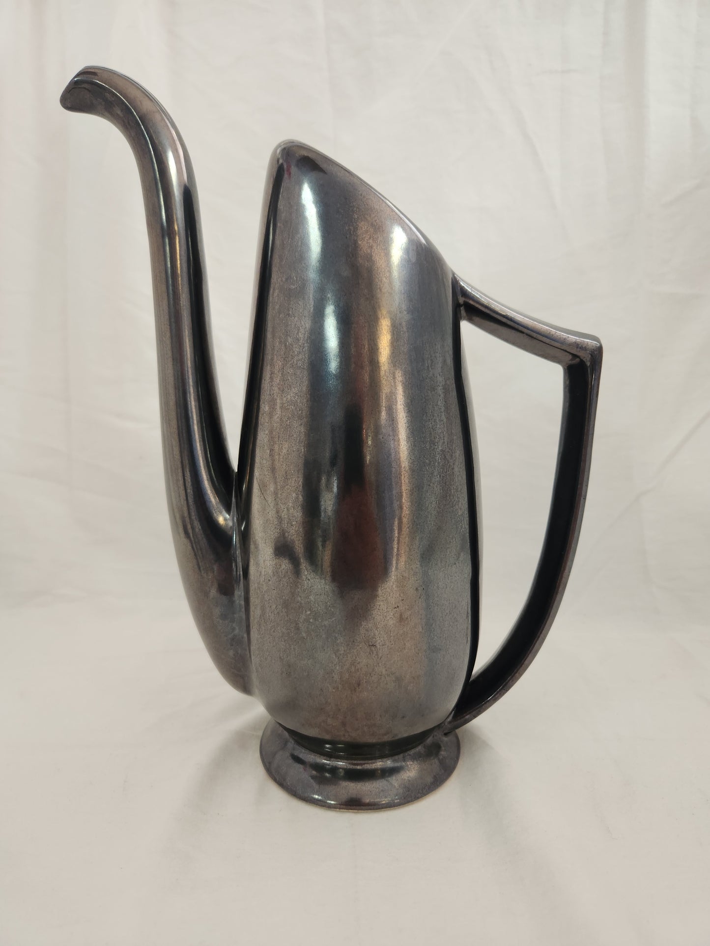 Lotus Bronze Coffee Pot by Red Wing Pottery (no Lid)