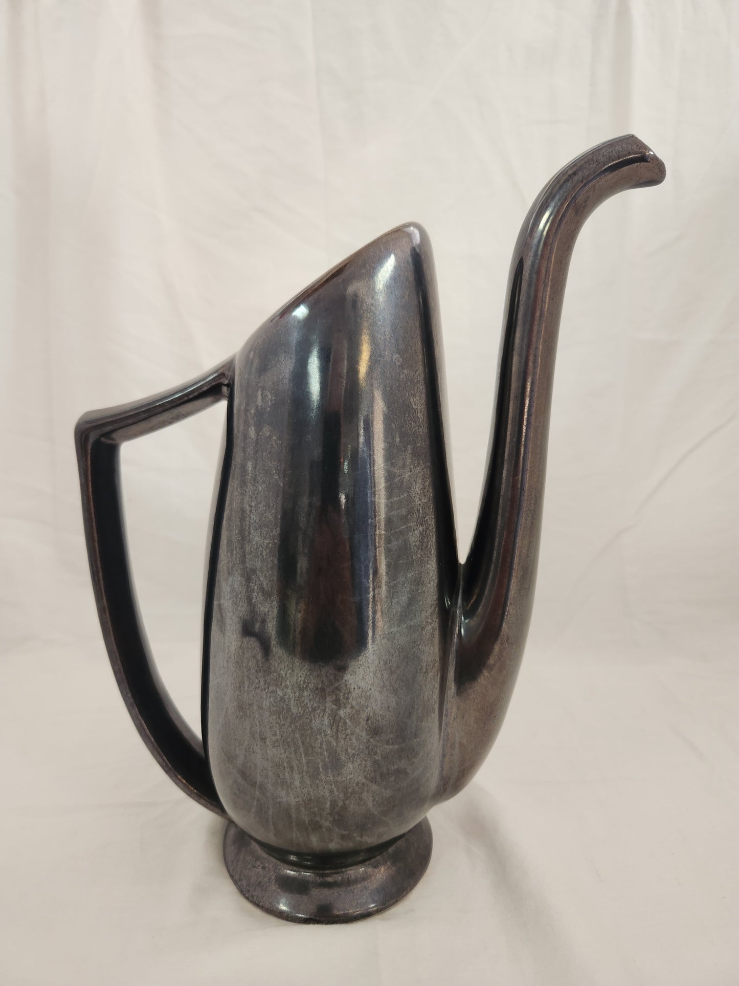 Lotus Bronze Coffee Pot by Red Wing Pottery (no Lid)