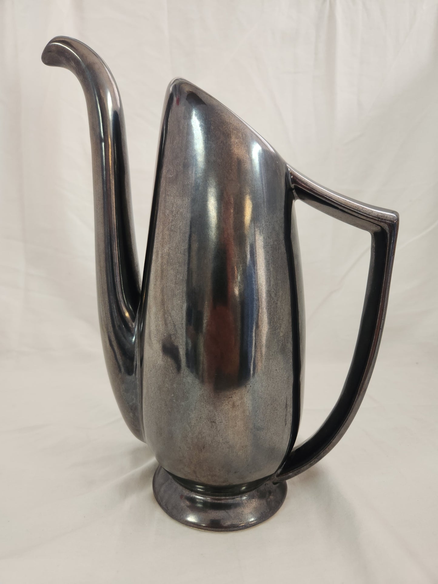 Lotus Bronze Coffee Pot by Red Wing Pottery (no Lid)