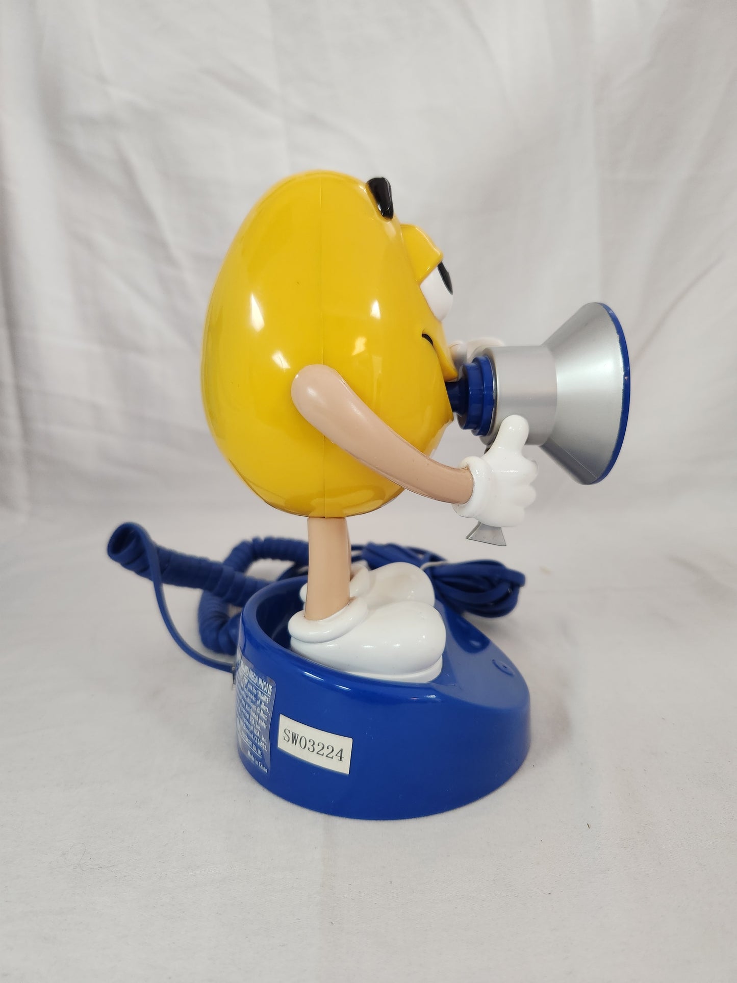2006 M&Ms Candy Yellow Peanut Megaphone Telephone