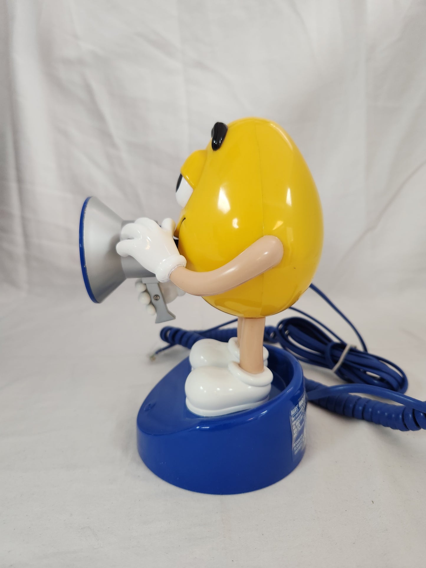 2006 M&Ms Candy Yellow Peanut Megaphone Telephone