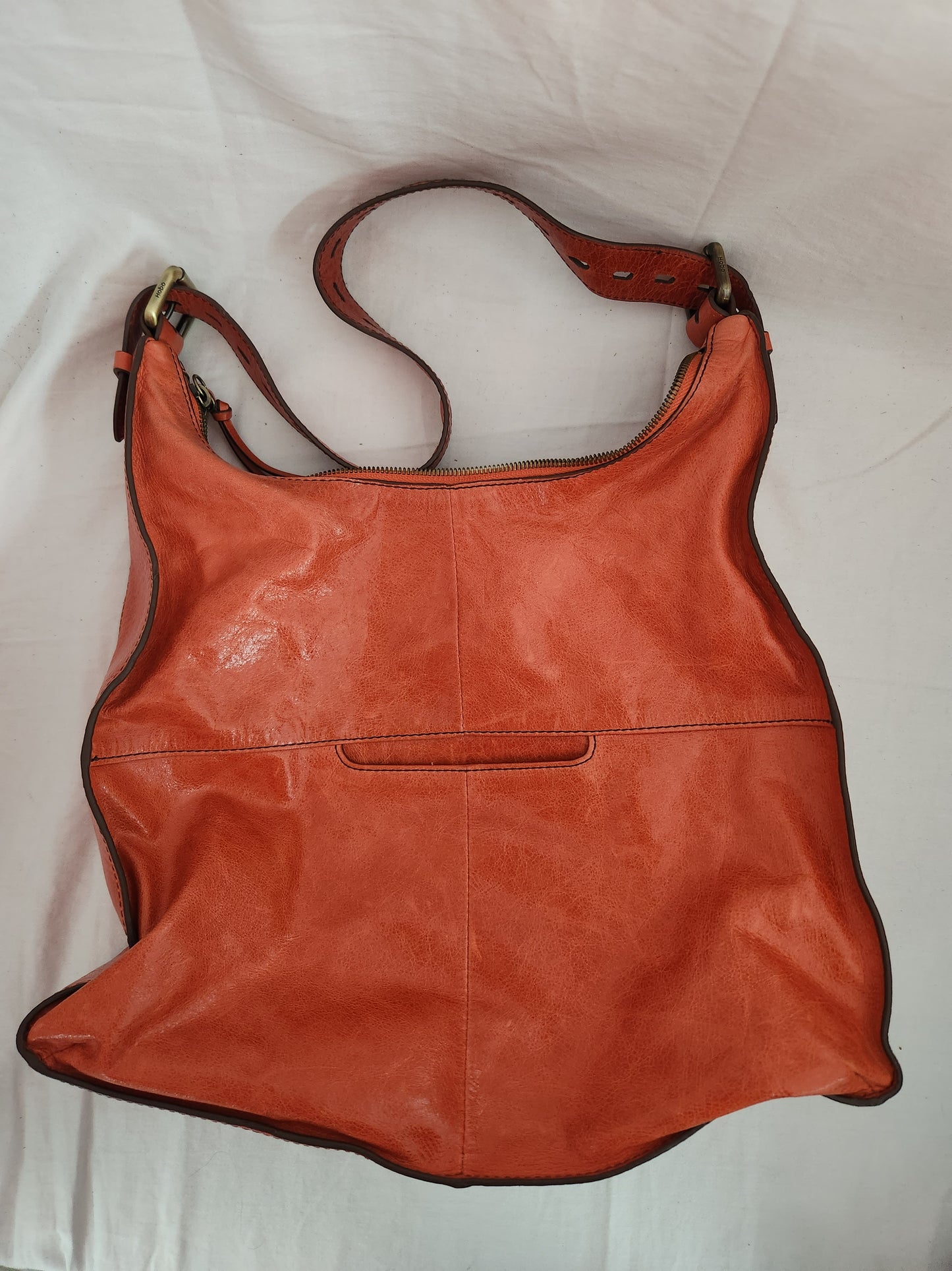 Hobo The Original Orange Marley Shoulder Bag