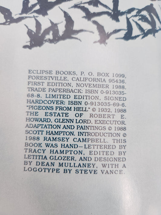 1988 - Pigeons from Hell by Robert E. Howard