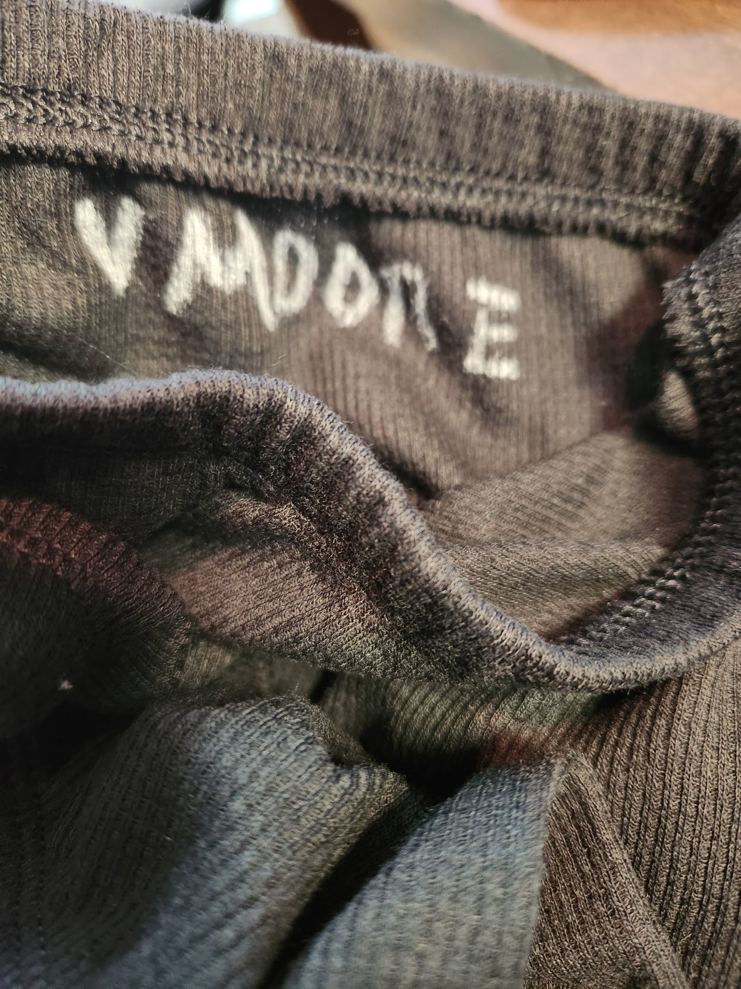 NWD- Fruit of the Loom Waffle Pant beyondsoft Women's Size L 12-14 Black