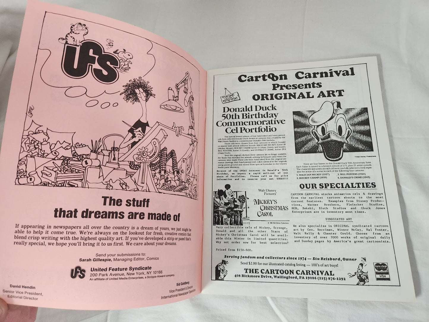 1984 - Cartoonist Profiles No. 64 "Betty Boop & Felix" Cover VG+