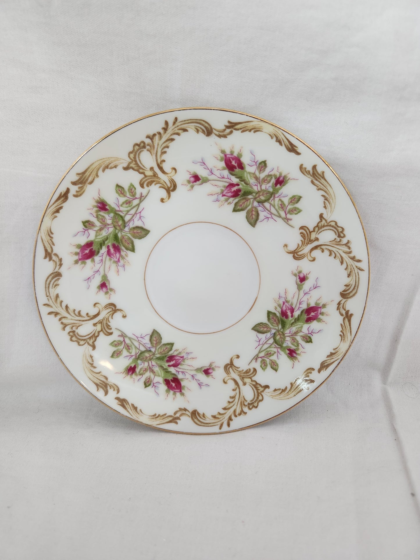 Kings Court China "Rose Bud" 5-3/4" Saucer #4005
