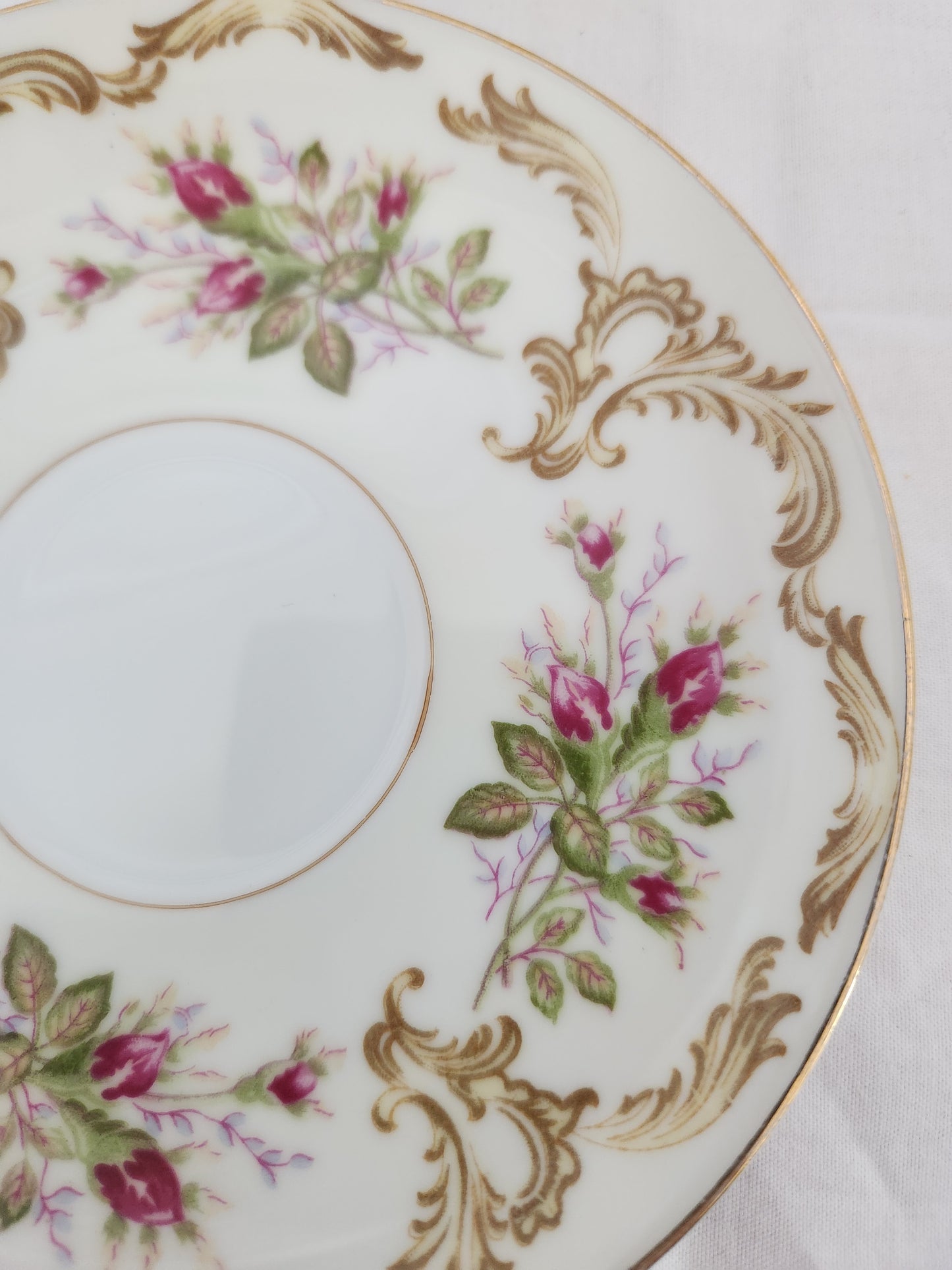 Kings Court China "Rose Bud" 5-3/4" Saucer #4005