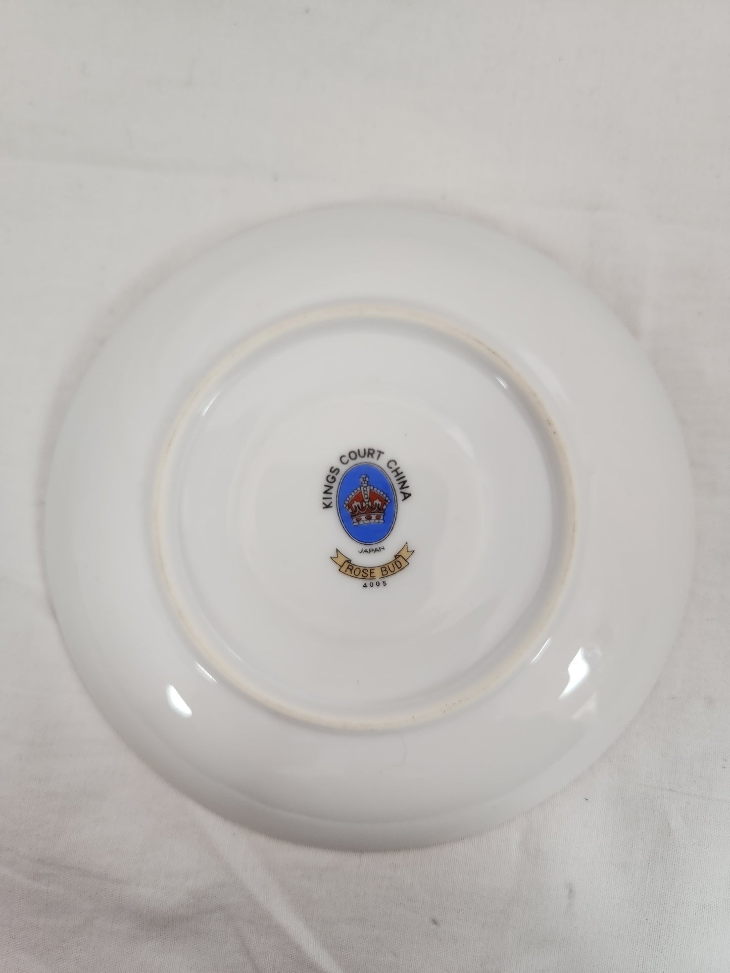 Kings Court China "Rose Bud" 5-3/4" Saucer #4005