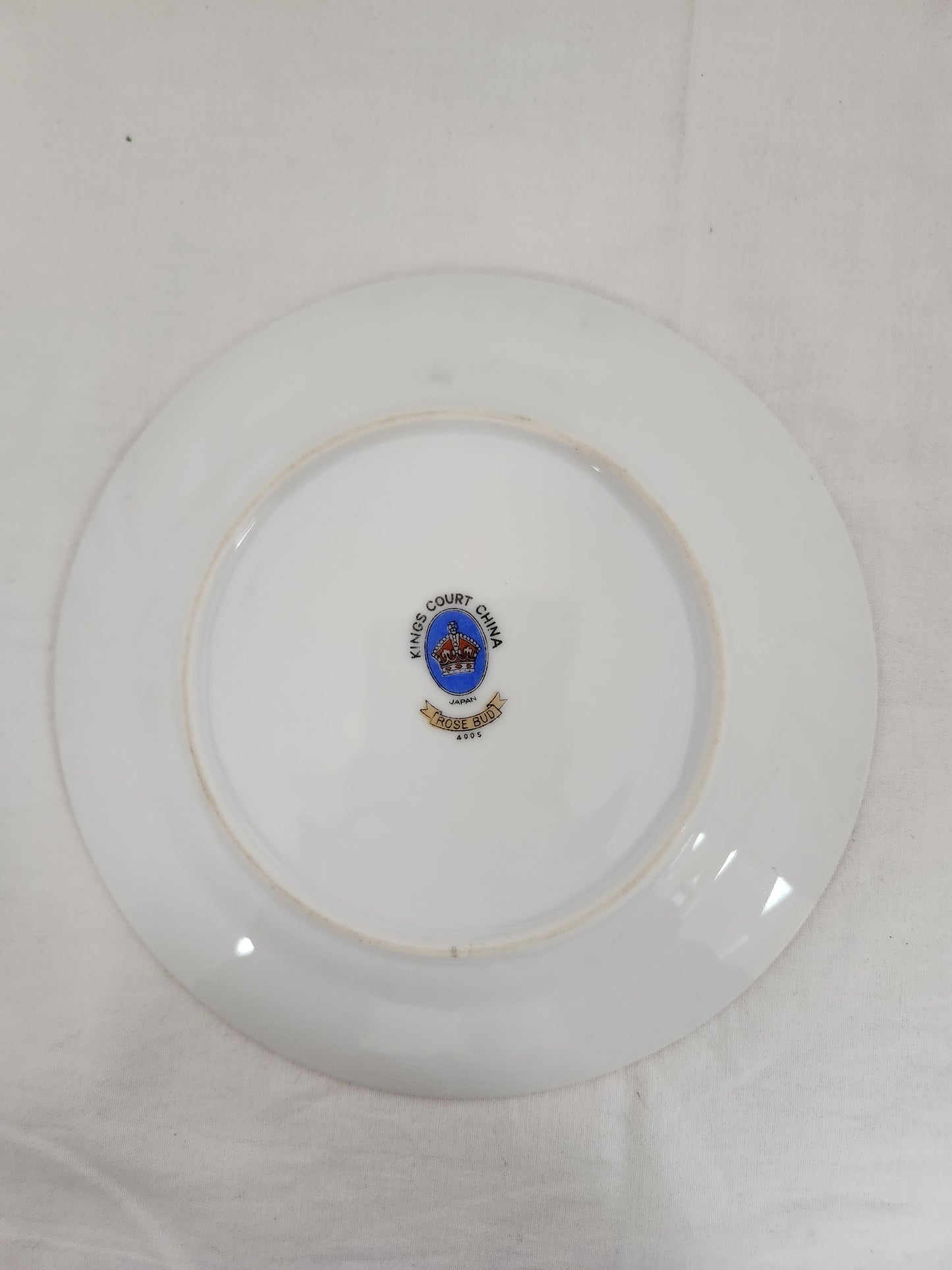 Kings Court China "Rose Bud" Bread/Butter Plate #4005