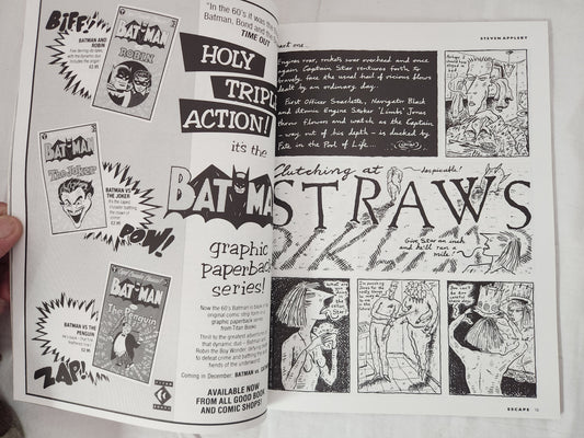 1988 - Escape Comic Magazine #16 Stinking Rich: Is Greed Your Creed?