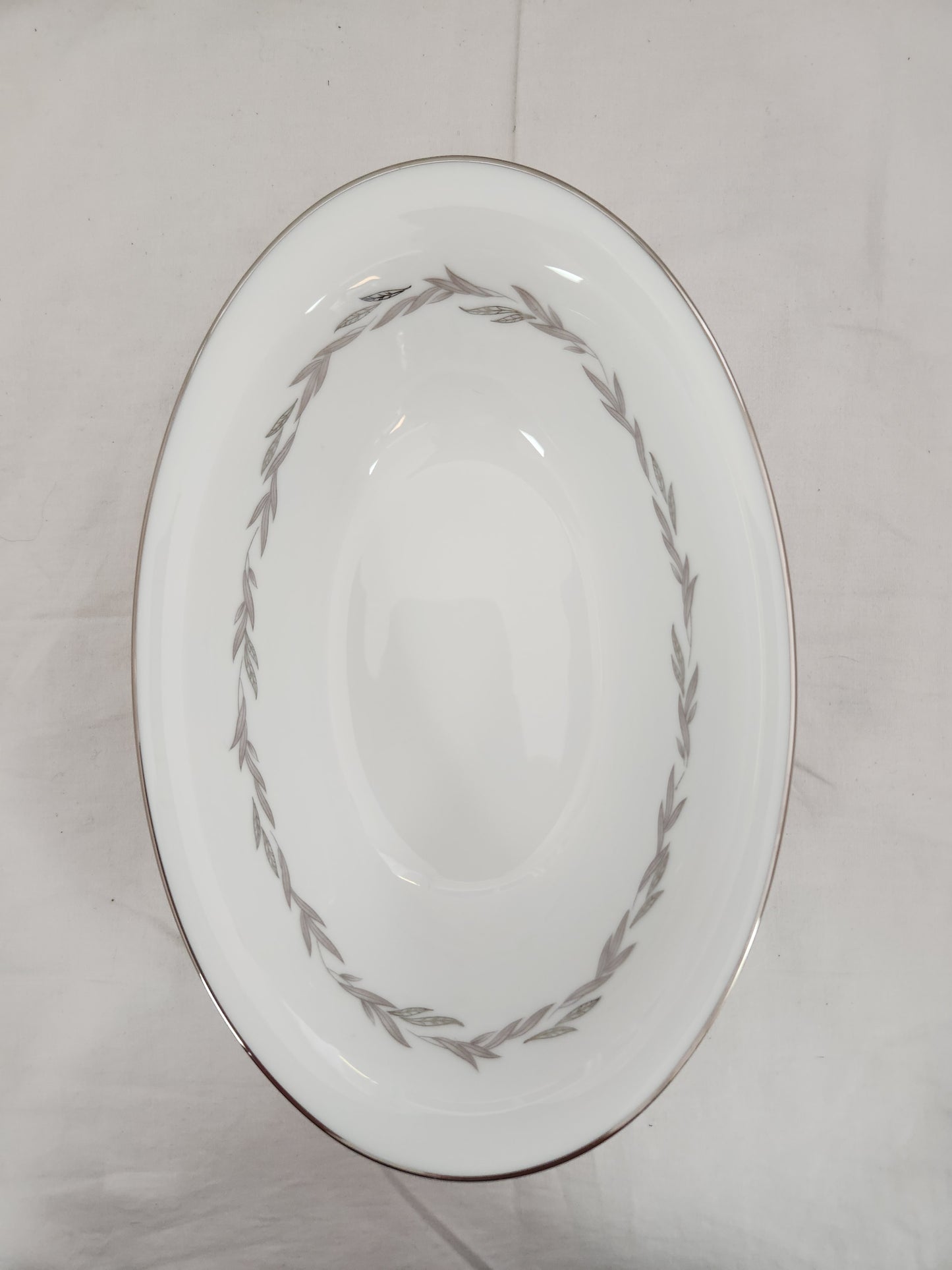 Noritake Graywood 10" Oval Vegetable Bowl