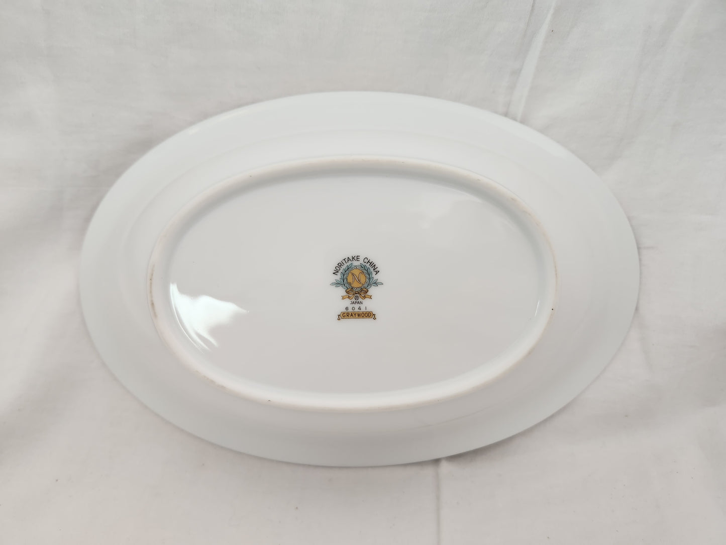Noritake Graywood 10" Oval Vegetable Bowl