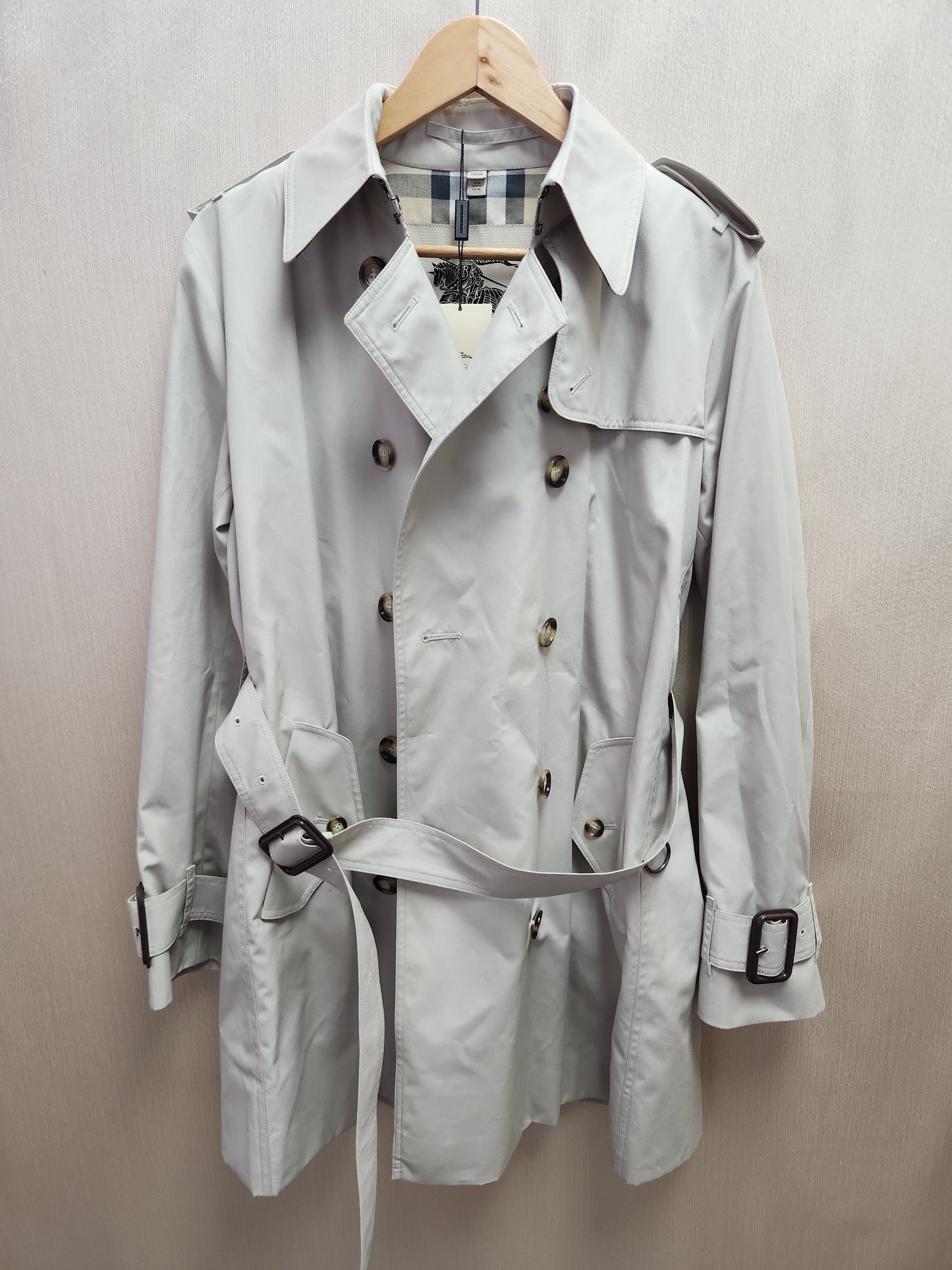 Burberry Women's "Marystow" Belted Trench Coat - Size: US 14