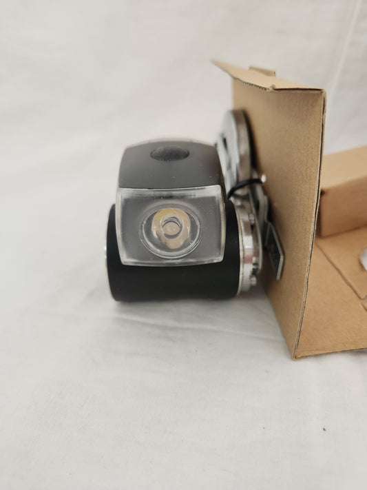 EcoXPower Pedal Powered Headlight + Smartphone Charger (missing taillights)