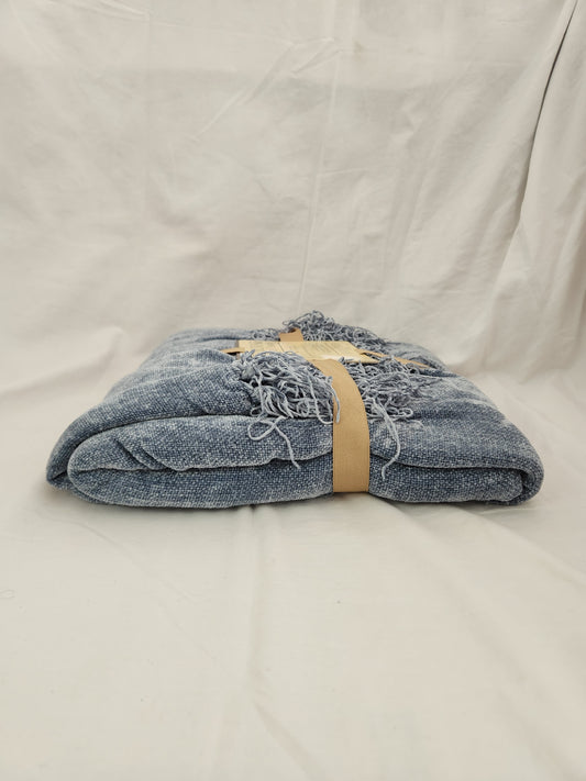 Chenille Fringed Throw Blanket by Shelburne - 50"x72"